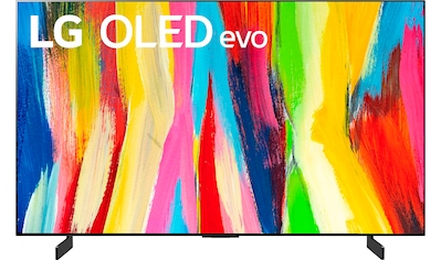 LG OLED-Fernseher »OLED42C27LA«, 106 cm/42 Zoll, 4K Ultra HD, Smart-TV kaufen
