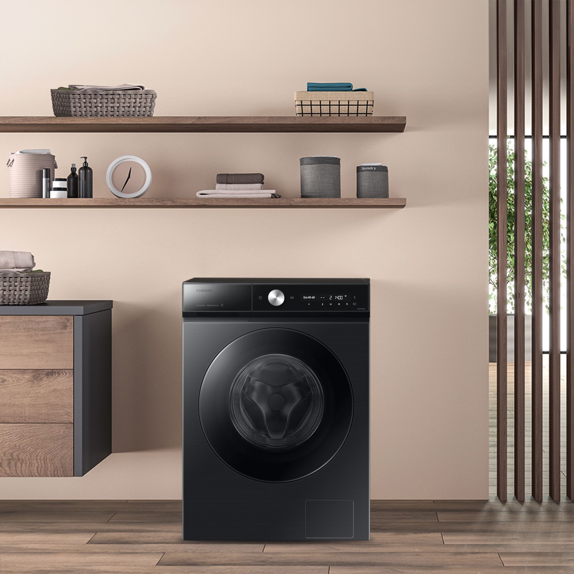 Samsung WW8400D, BESPOKE Waschmaschine, QuickDrive, AI Wash, 1-9 kg, EEK: A (-30%)