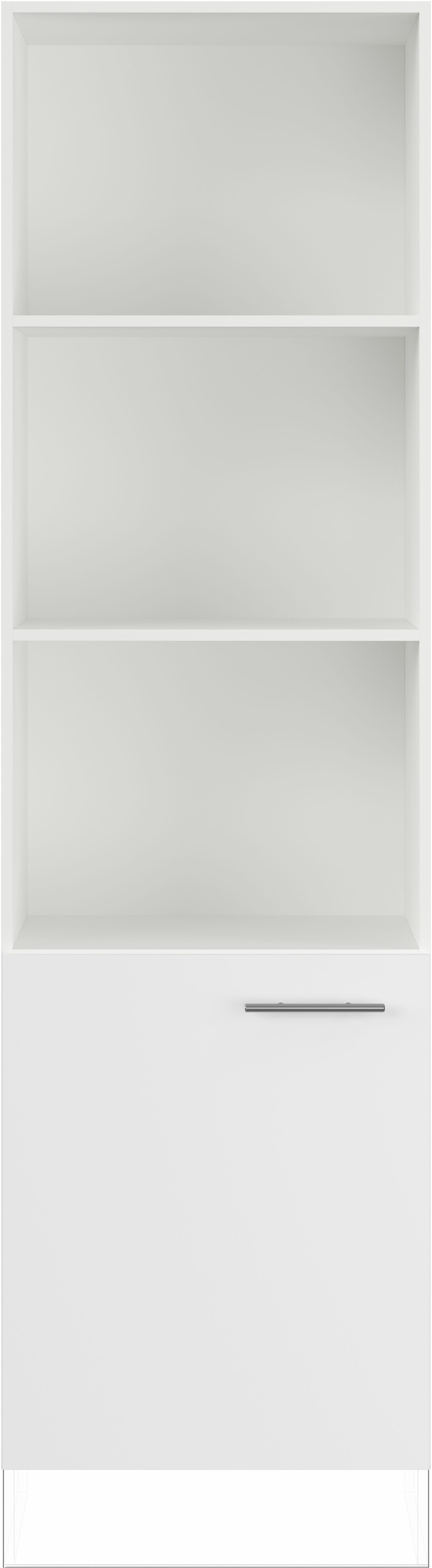 IMPULS KÜCHEN Seitenschrank »"Valencia", Breite/Höhe: 60/205,1 cm«, vormontiert, mit Drehtür, mit verstellbaren Fachböden