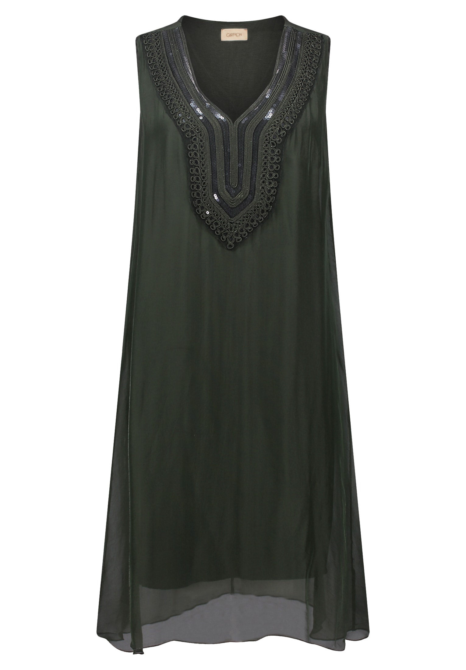 Cartoon Satinkleid »Cartoon Seidenkleid mit Pailletten«, Pailletten