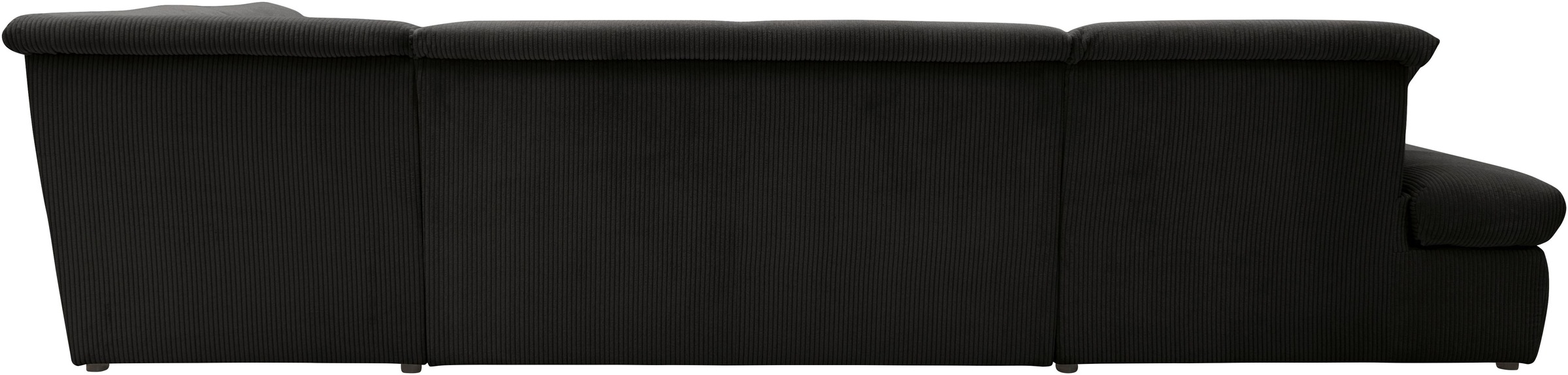 DOMO collection Wohnlandschaft »Moric U-Form auch in Cord«, im XXL-Format, wahlweise mit Bettfunktion und Armlehnenverstellung