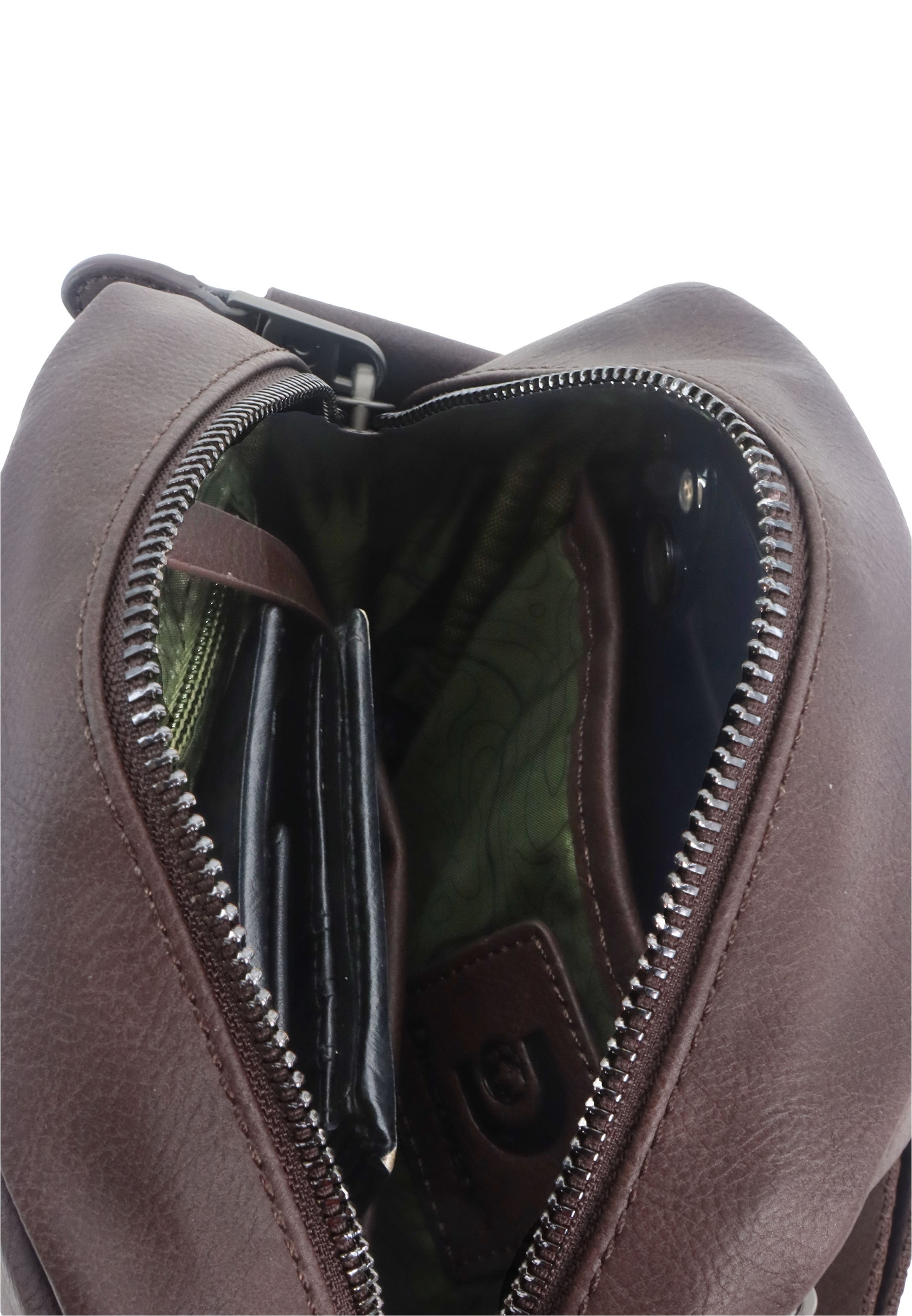 Discovery Schultertasche »Heritage«, mit Metall-D-Logo