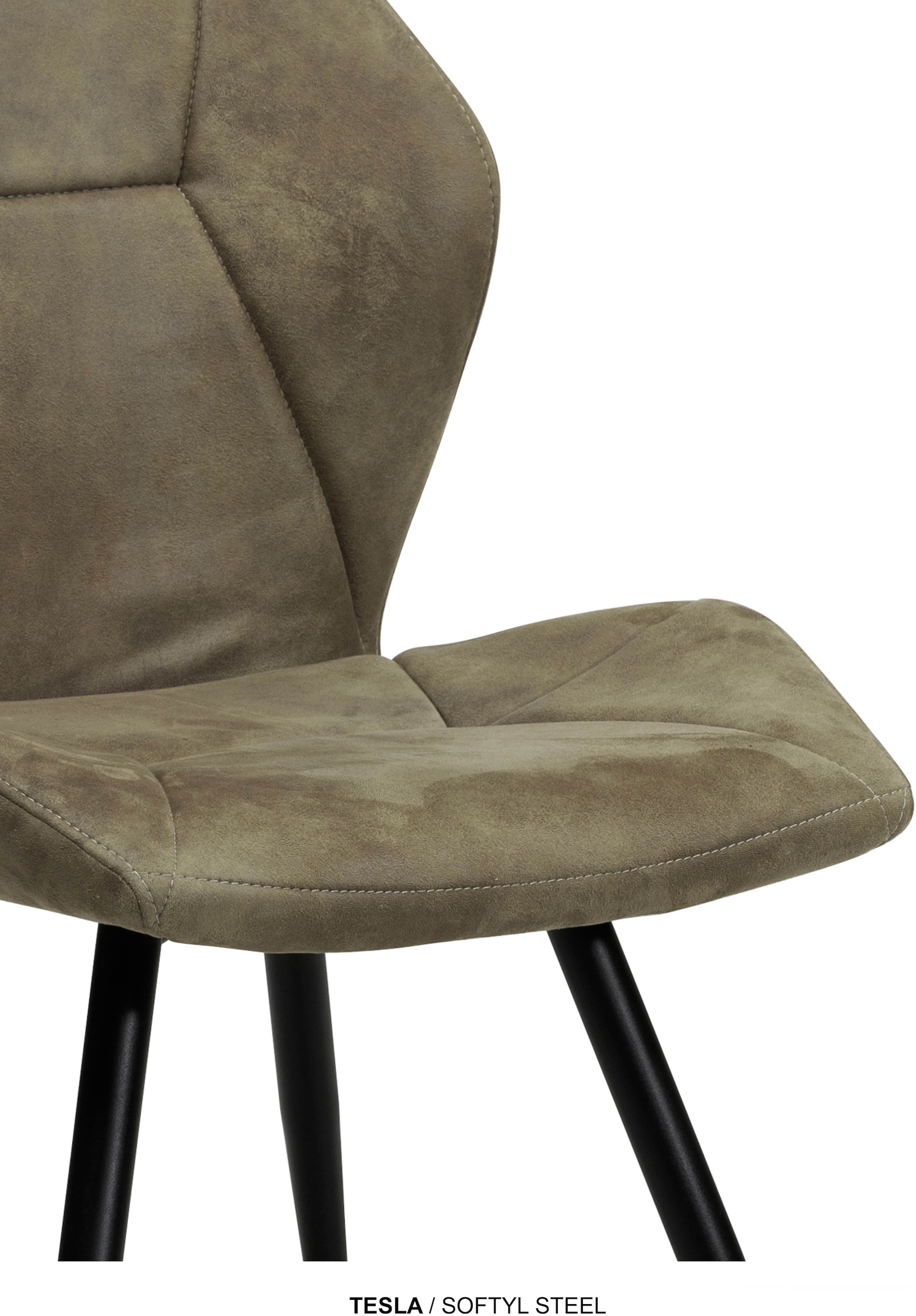 OMG Design Esszimmerstuhl »Tesla« (Set) 2 Stk.Esszimmerstuhl, pflegeleichter Bezug