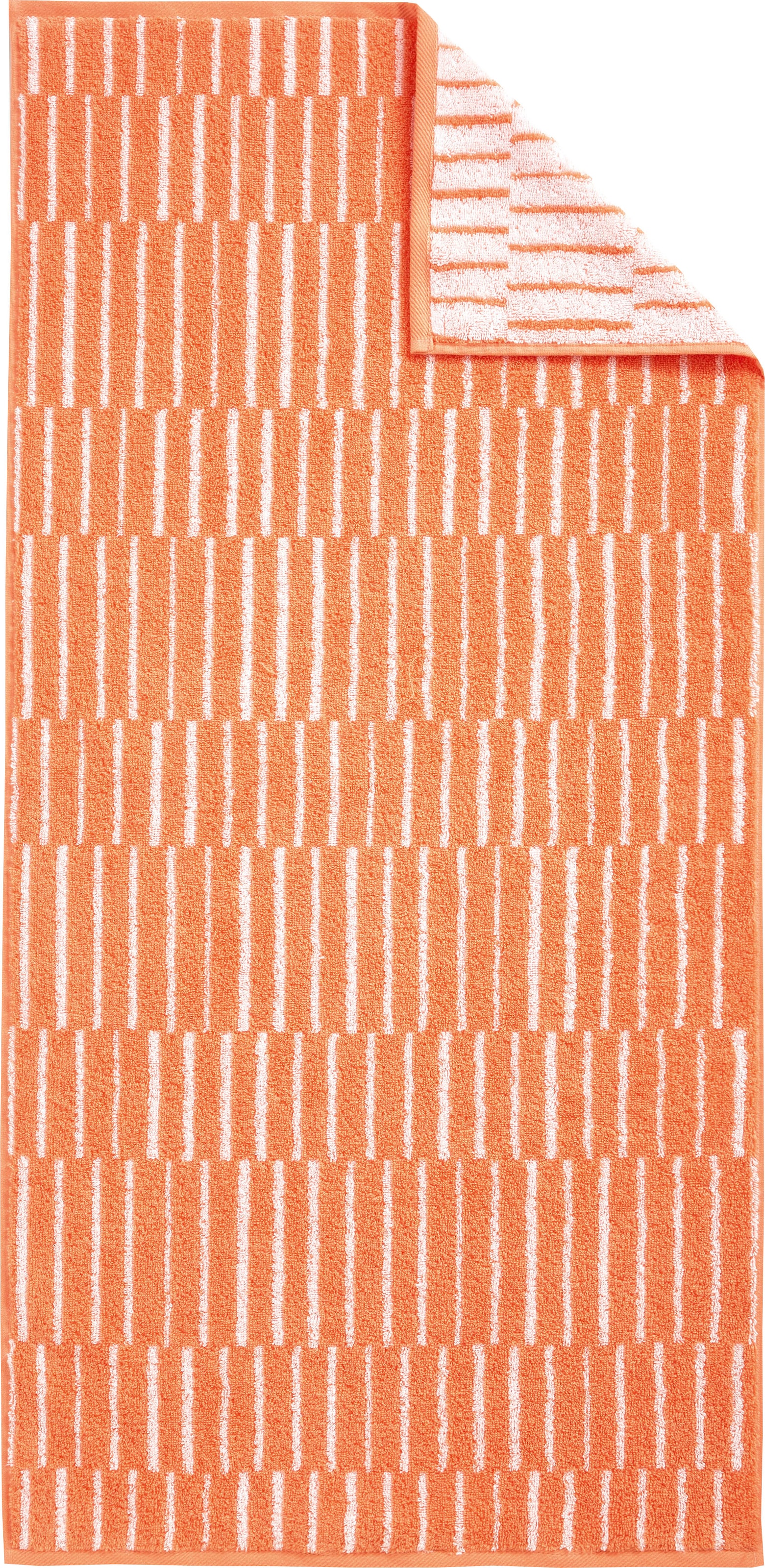 Dyckhoff Handtuch Set "New Coral Panels", (Set, 3 St., 2 Handtücher (50x100 cm)-1 Badetuch (70x140 cm)