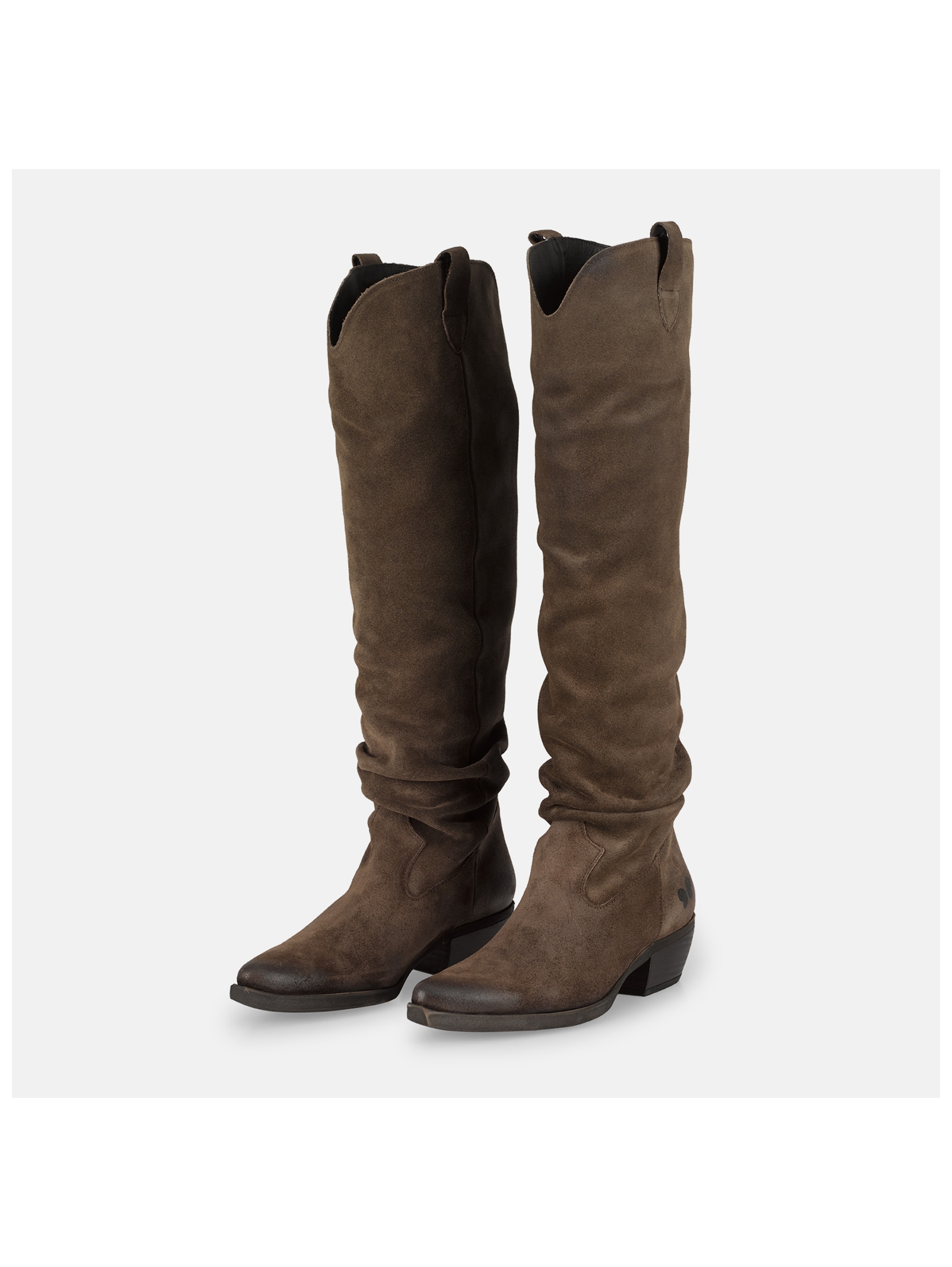 Felmini Bikerboots »Felmini Stiefel Veloursleder«