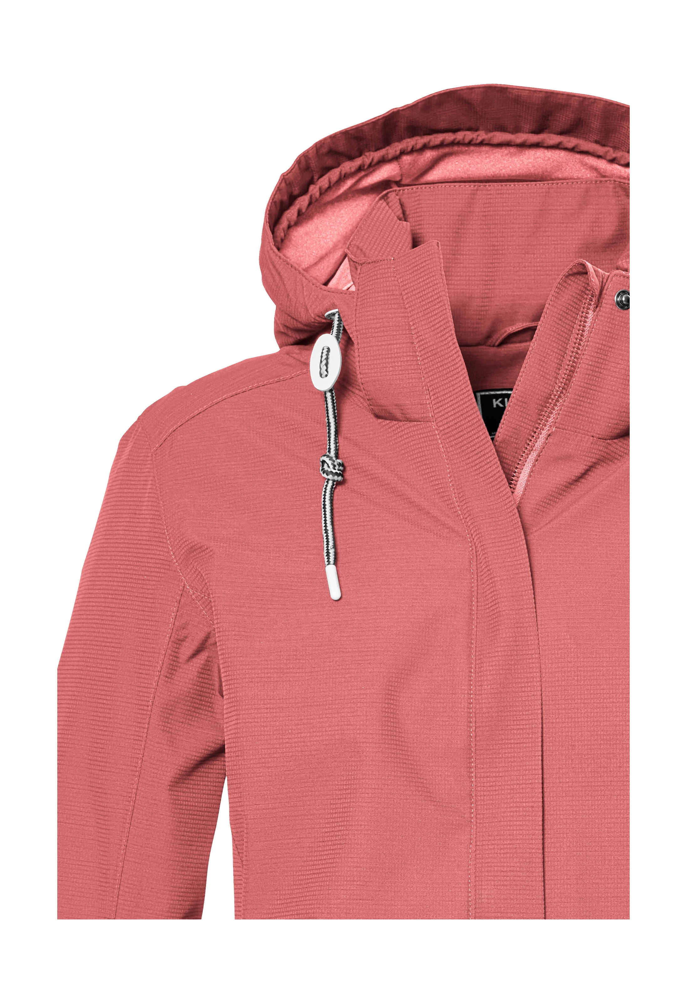 Killtec Outdoorjacke »KOS 61 WMN JCKT«, Wasserdicht, atmungsaktiv, abnehmbare Kapuze, nachhaltige Herstellung