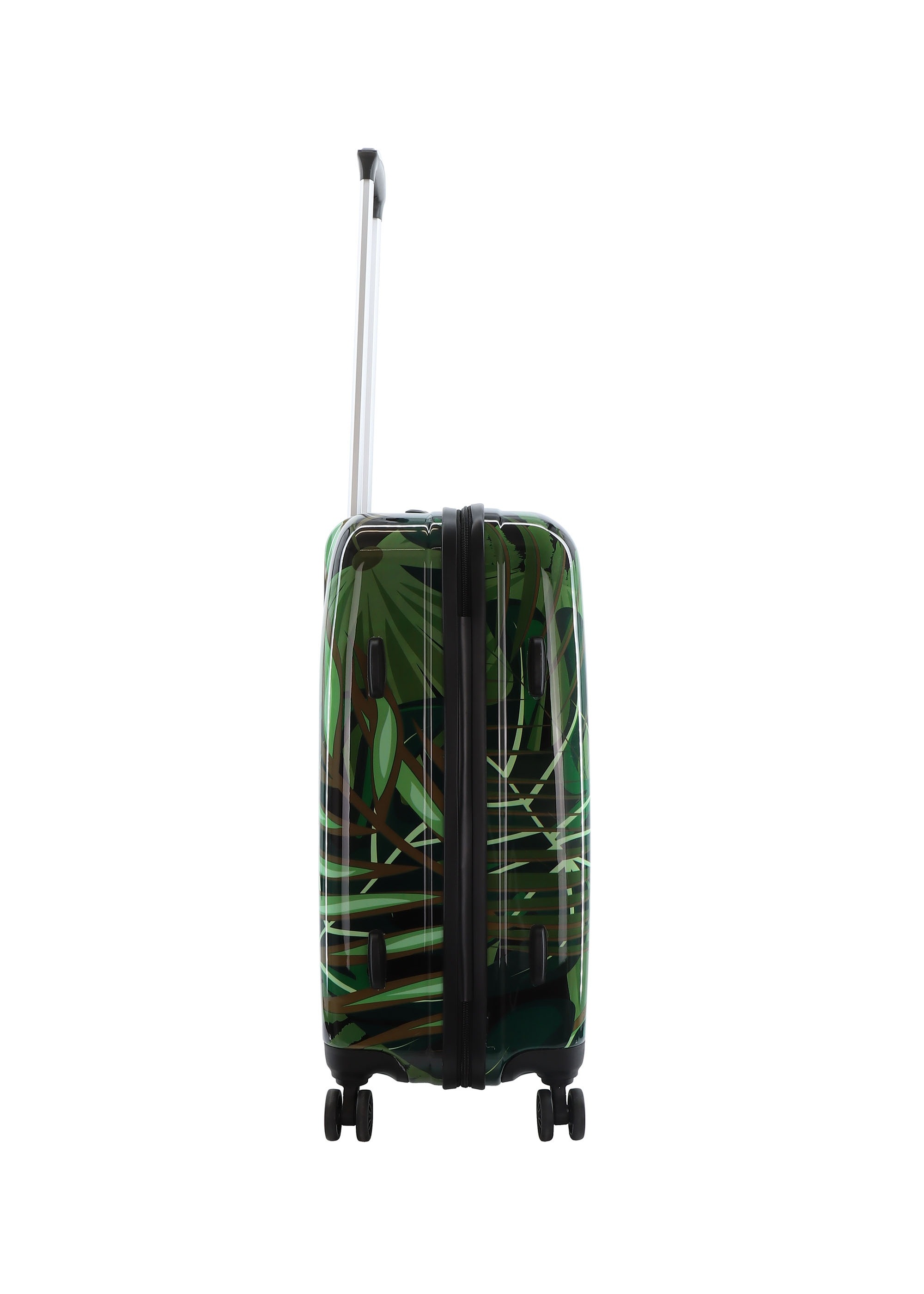 Saxoline® Koffer »Palm Leaves« Mit praktische Teleskop-Griff