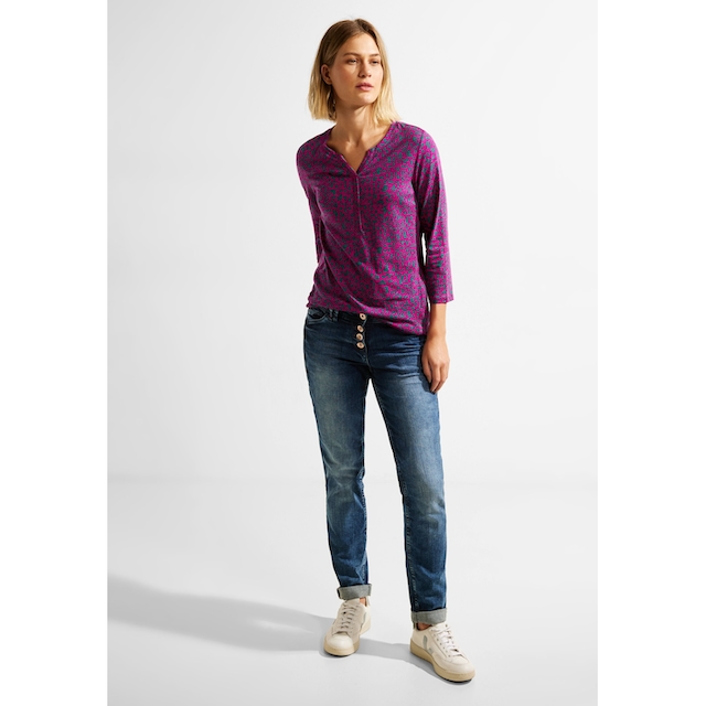 Cecil 3/4-Arm-Shirt, mit Blumenmuster online bestellen | BAUR