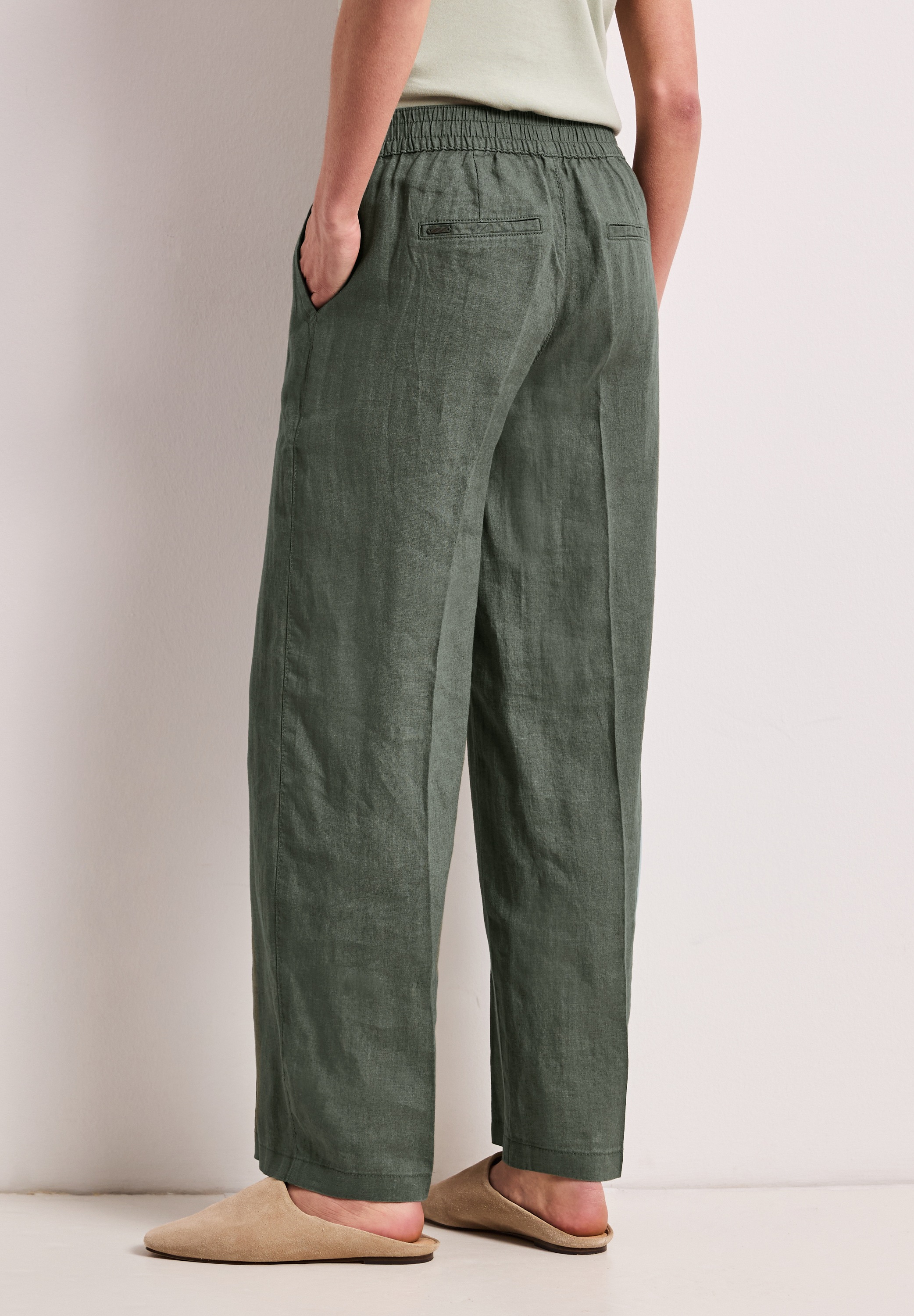 Cecil Dehnbund-Hose High Waist günstig online kaufen