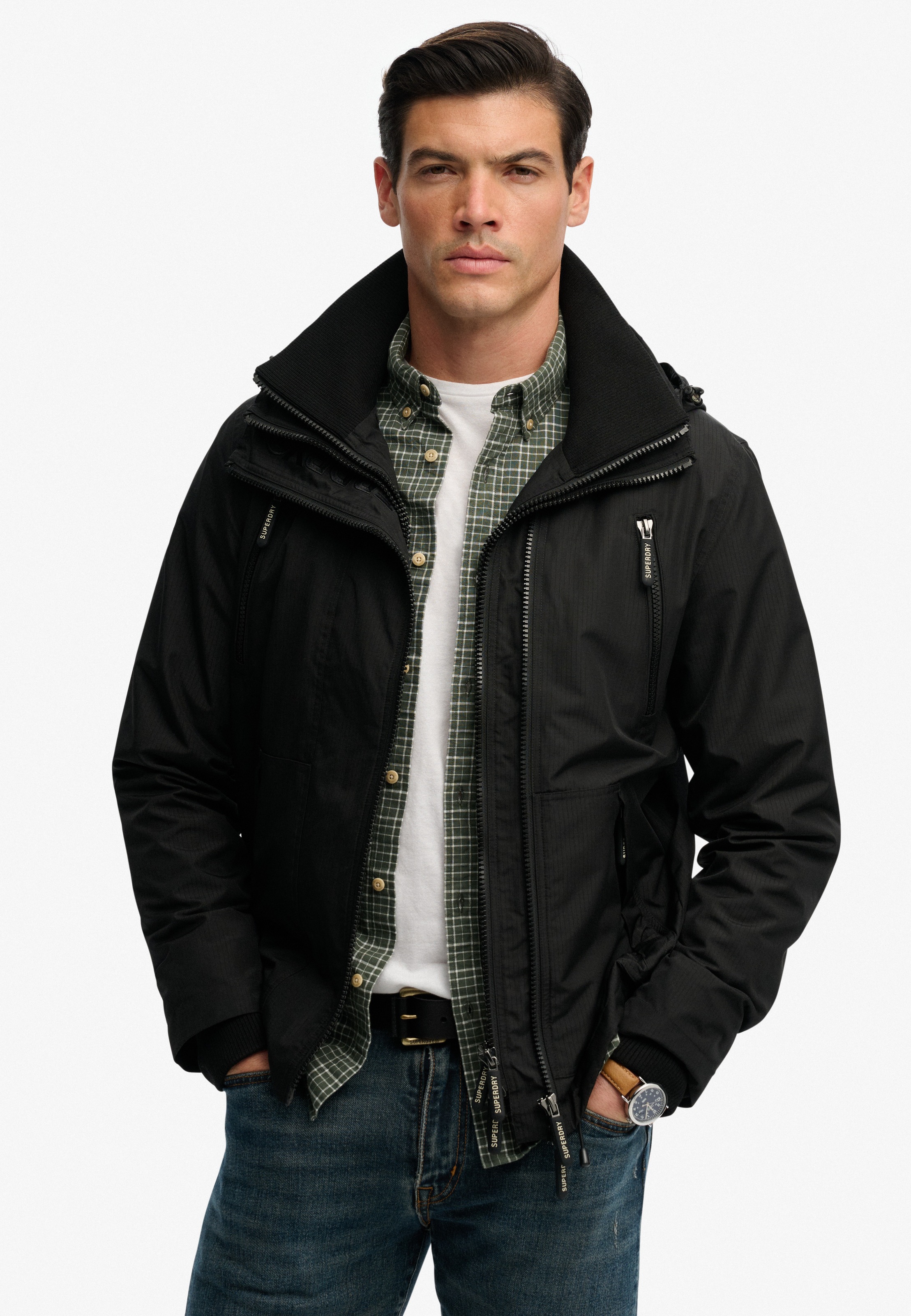 Superdry Windbreaker "HOODED MTN WINDBREAKER JACKET" mit Kapuze günstig online kaufen