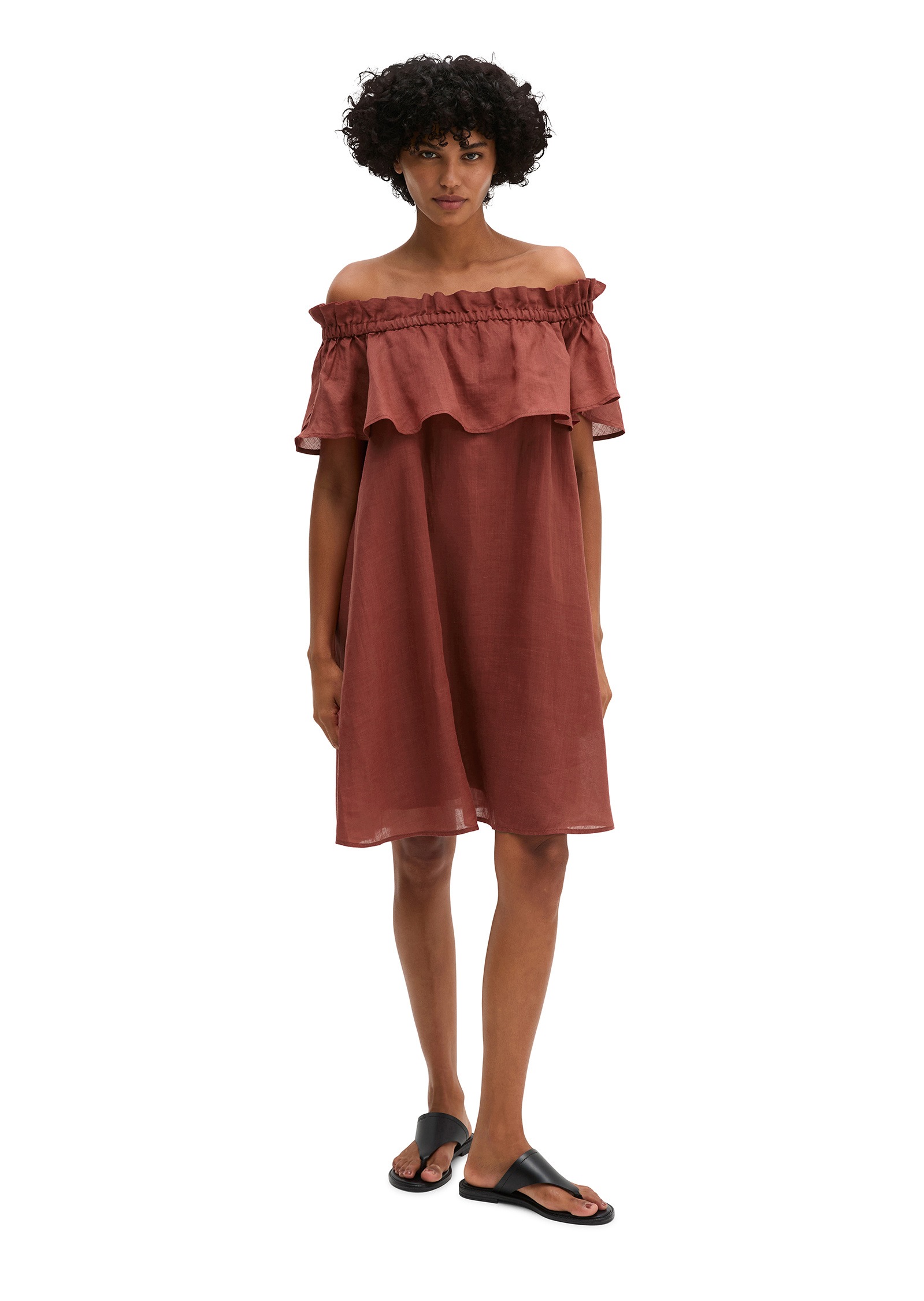 Marc O'Polo Minikleid »aus weicher Ramiefaser«