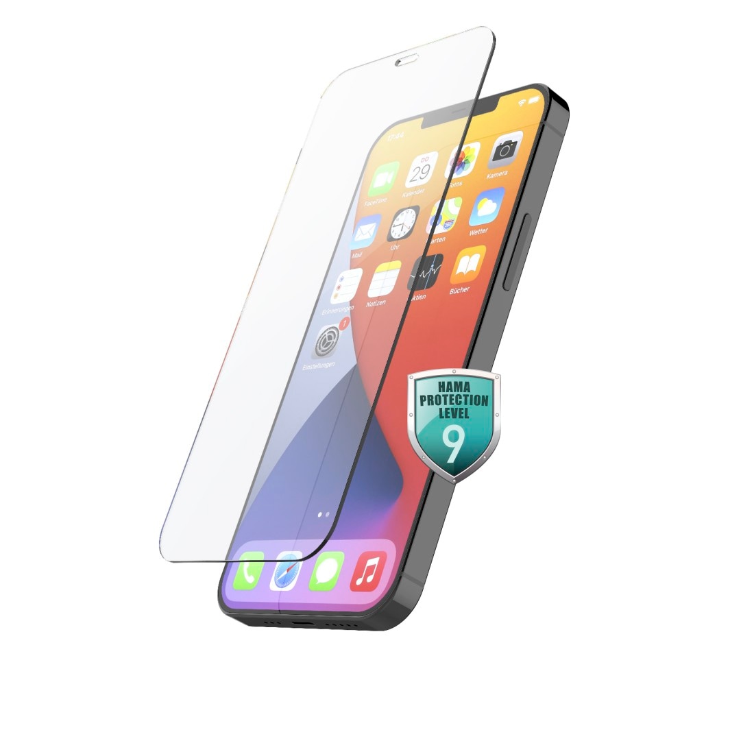 Displayschutzglas »Echtglas Displayschutz für Apple iPhone 12, Apple iPhone 12 Pro...