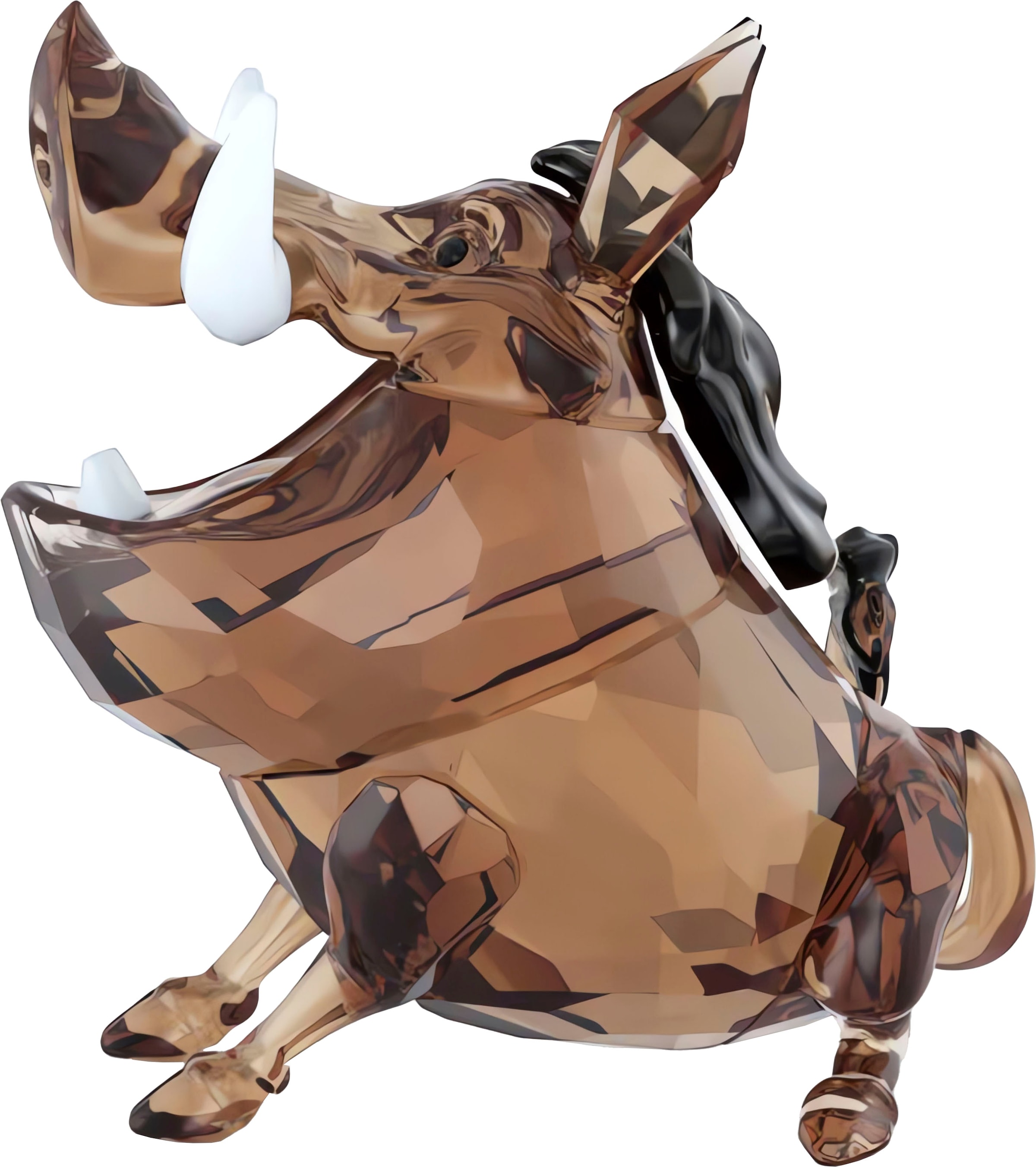 Swarovski Dekofigur »Kristallfigur Sammelfigur The Lion King Pumbaa, 5681582«, Swarovski® Kristall