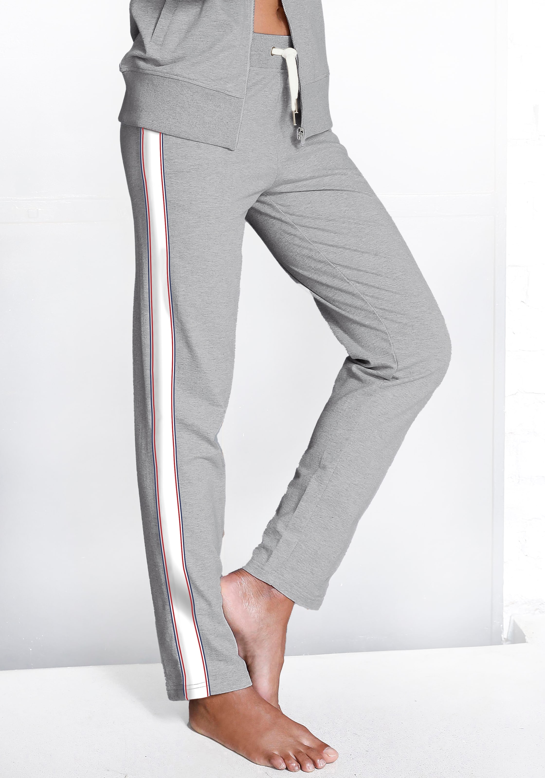 H.I.S Relaxhose, mit seitlichen Tapestreifen, Loungewear, Loungeanzug