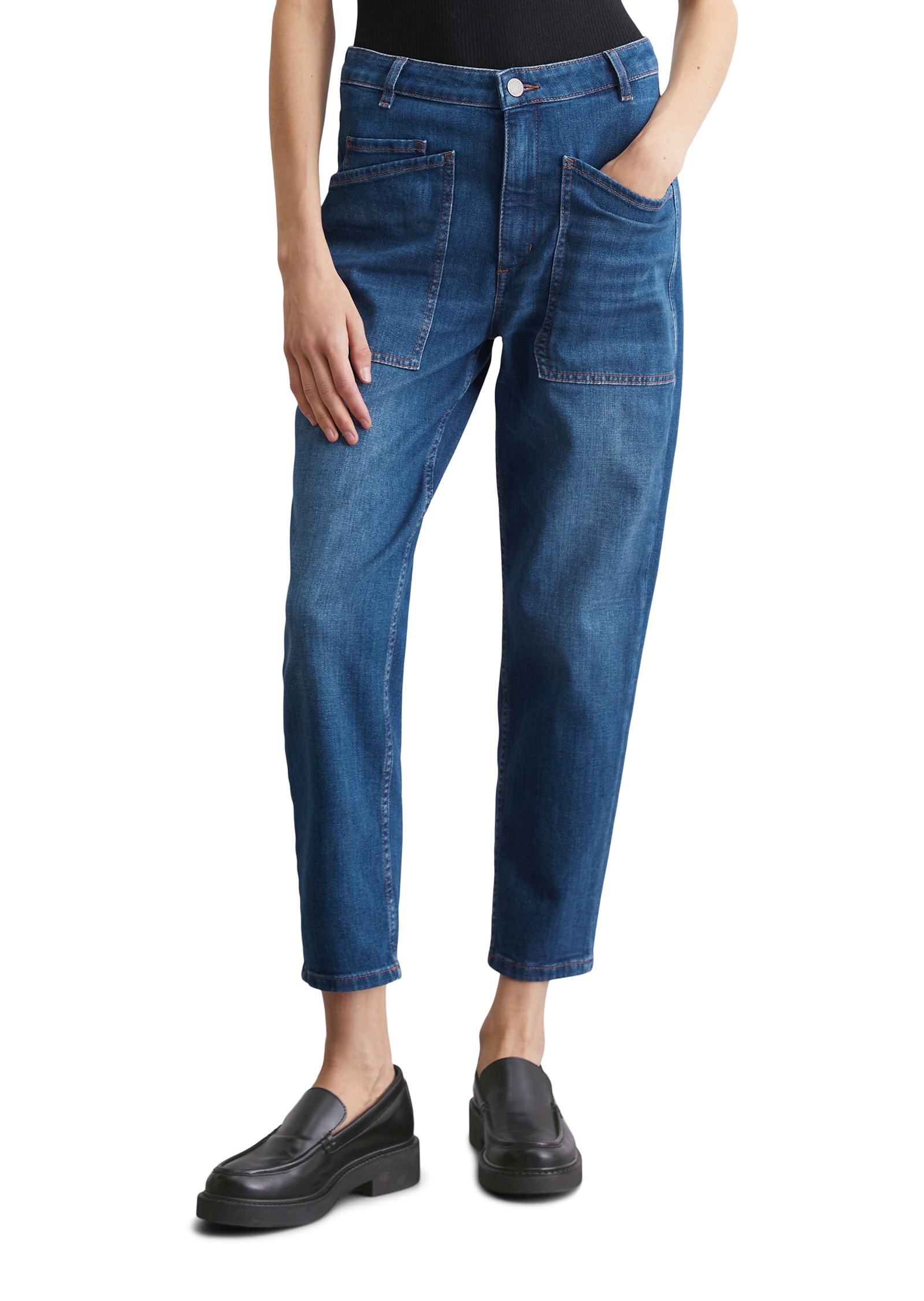 Marc OPolo Boyfriend-Jeans "aus softem Cashmere Touch Denim"