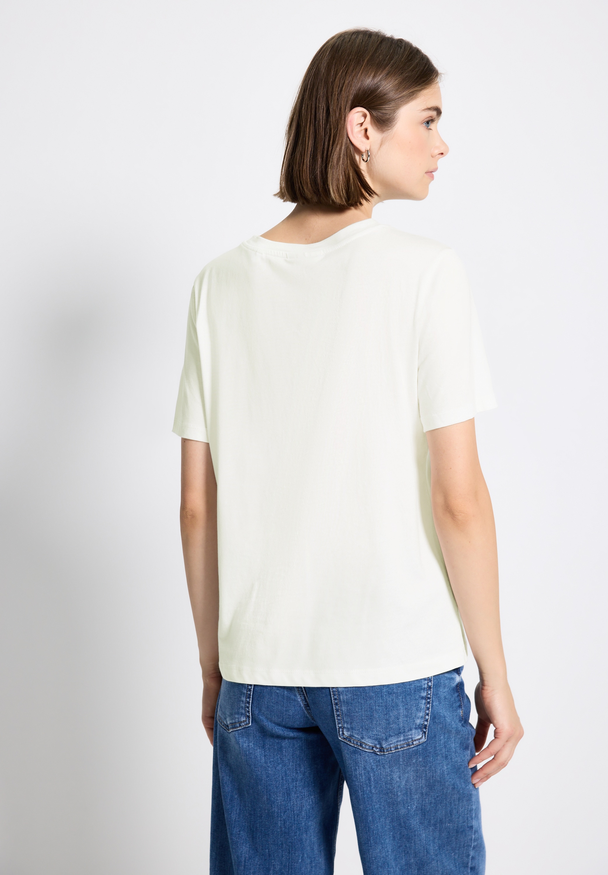 STREET ONE STUDIO Print-Shirt, im soften Baumwoll-Mix