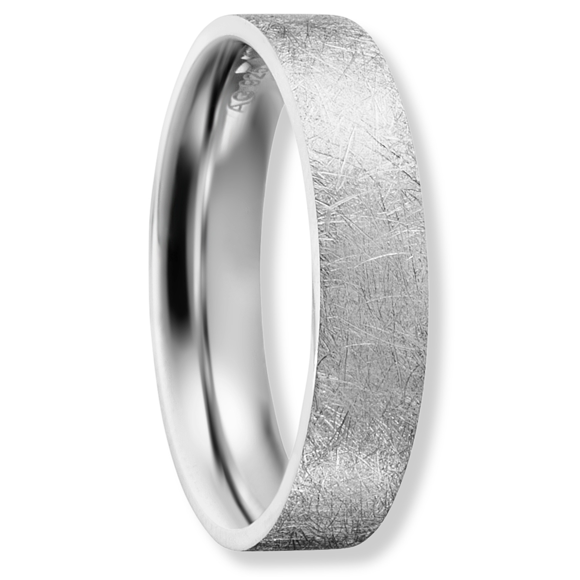 Silberring ONE ELEMENT "Freundschaft Partner Ring aus 925 Silber" Gr. 68, silber, Fingerringe, Damen, 68, Silber 925 (Sterlingsilber), Silberring, Zartes Emblem – unaufdringlich und dennoch ausdrucksstark