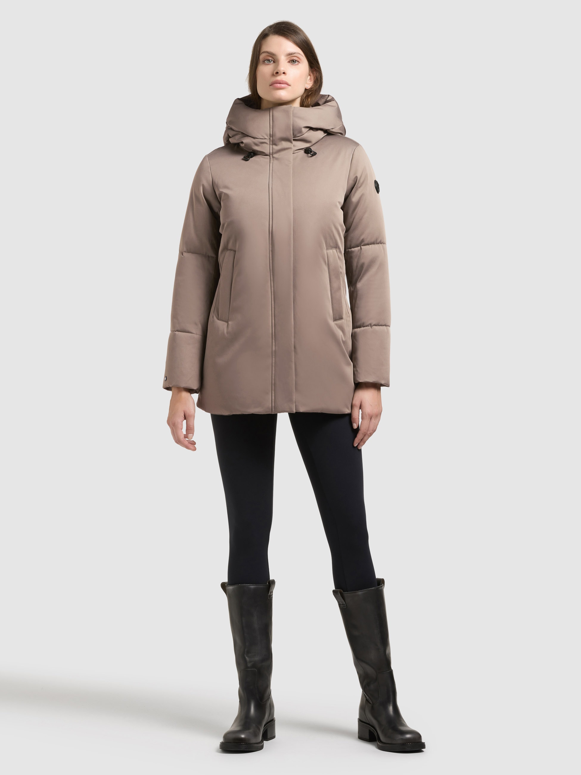khujo Winterjacke »ALLAP2« mit Kapuze