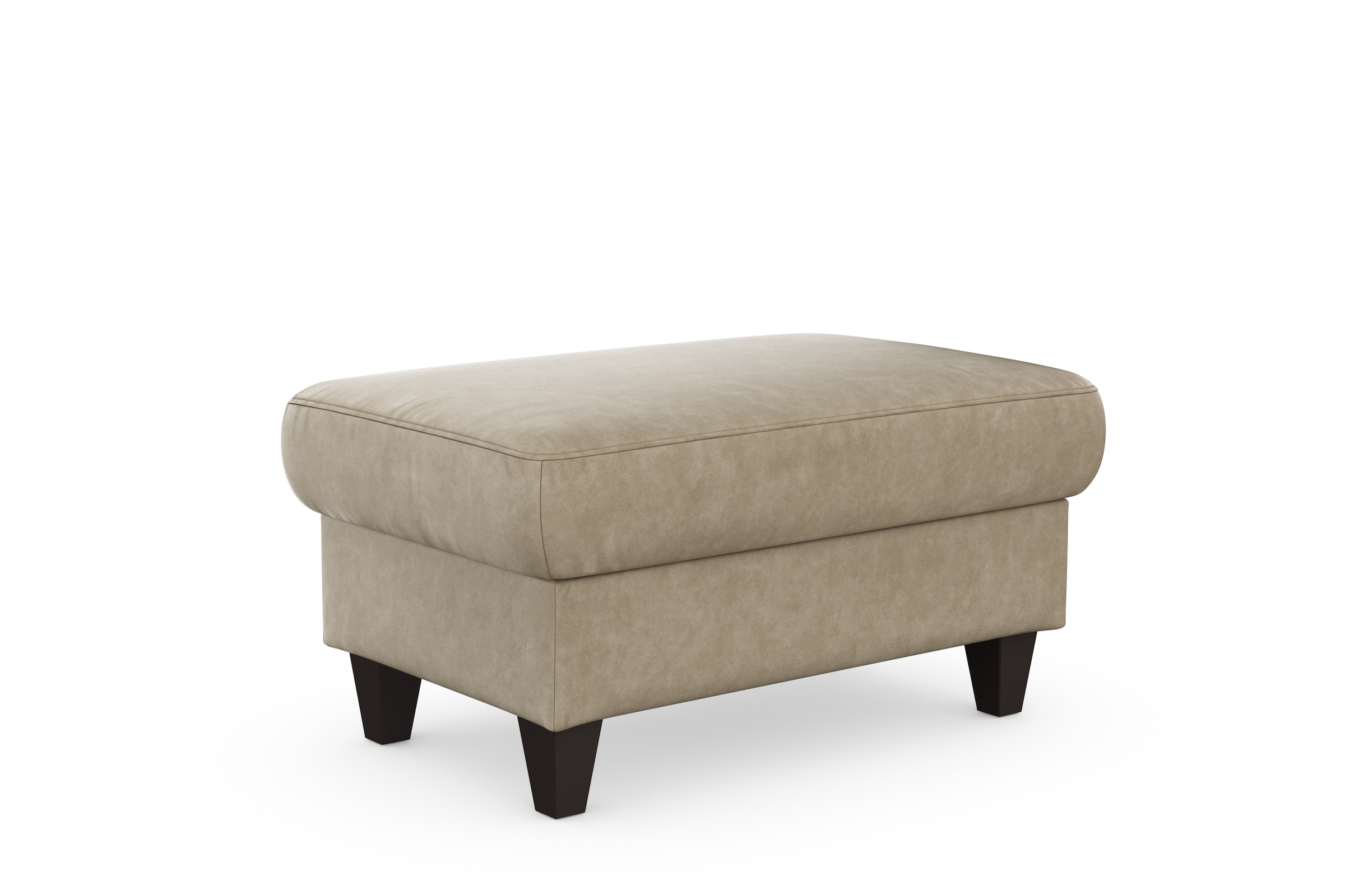 sit&more Stauraumhocker »Farö«, mit Stauraum und Federkern und wengefarbenen Füßen