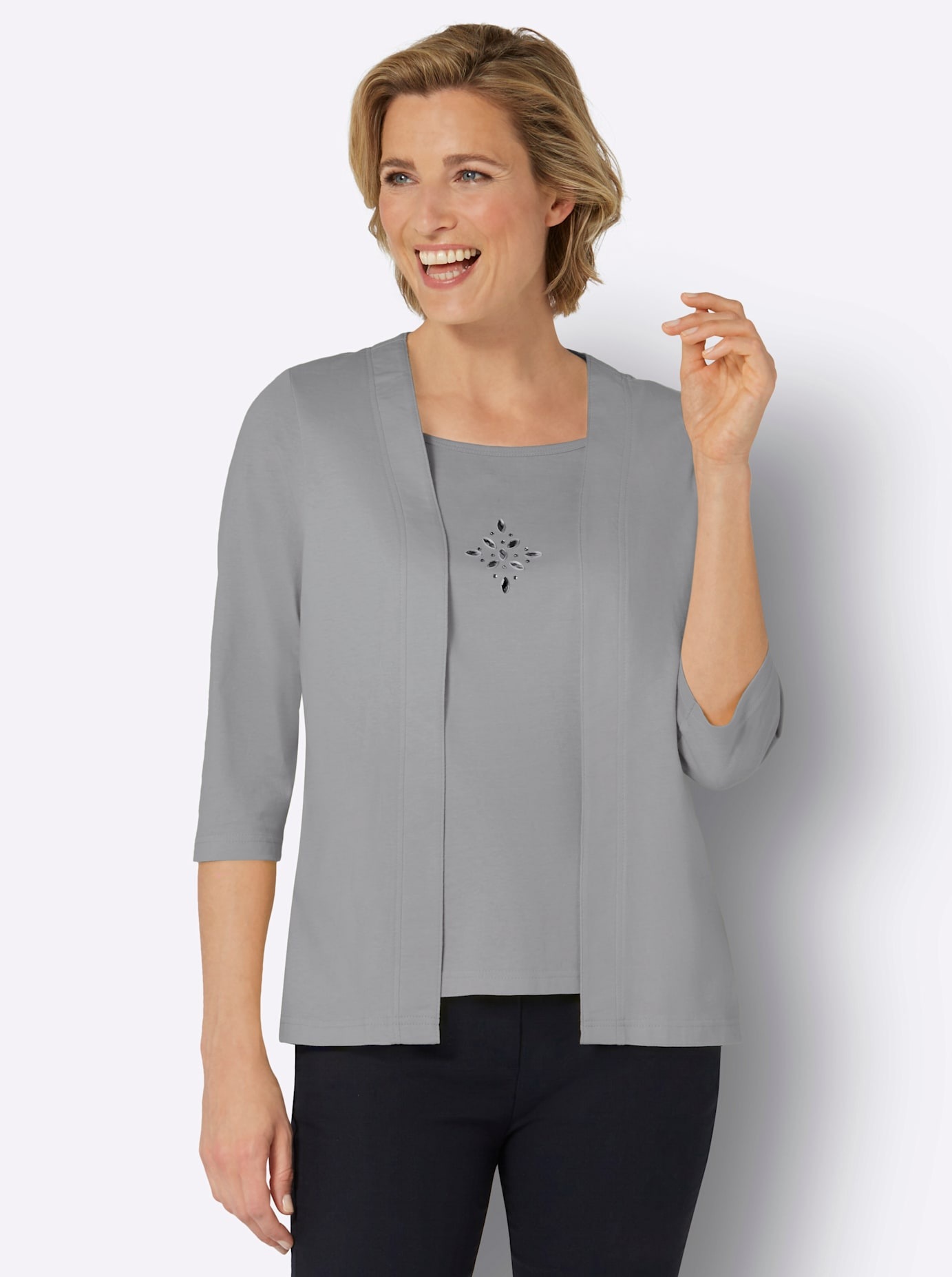 Classic Basics 2-in-1-Shirt "2-in-1-Shirt" 1 Stk. günstig online kaufen