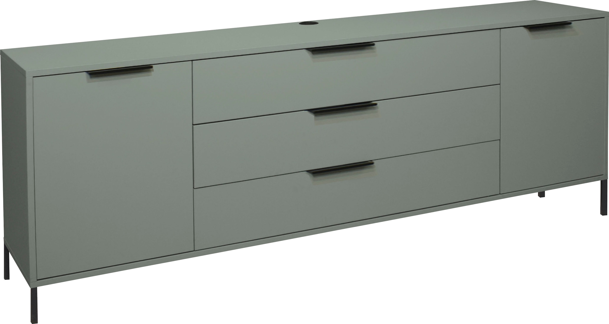 Sideboard »Bonnie«, Breite 216 cm mit Quadratgestell