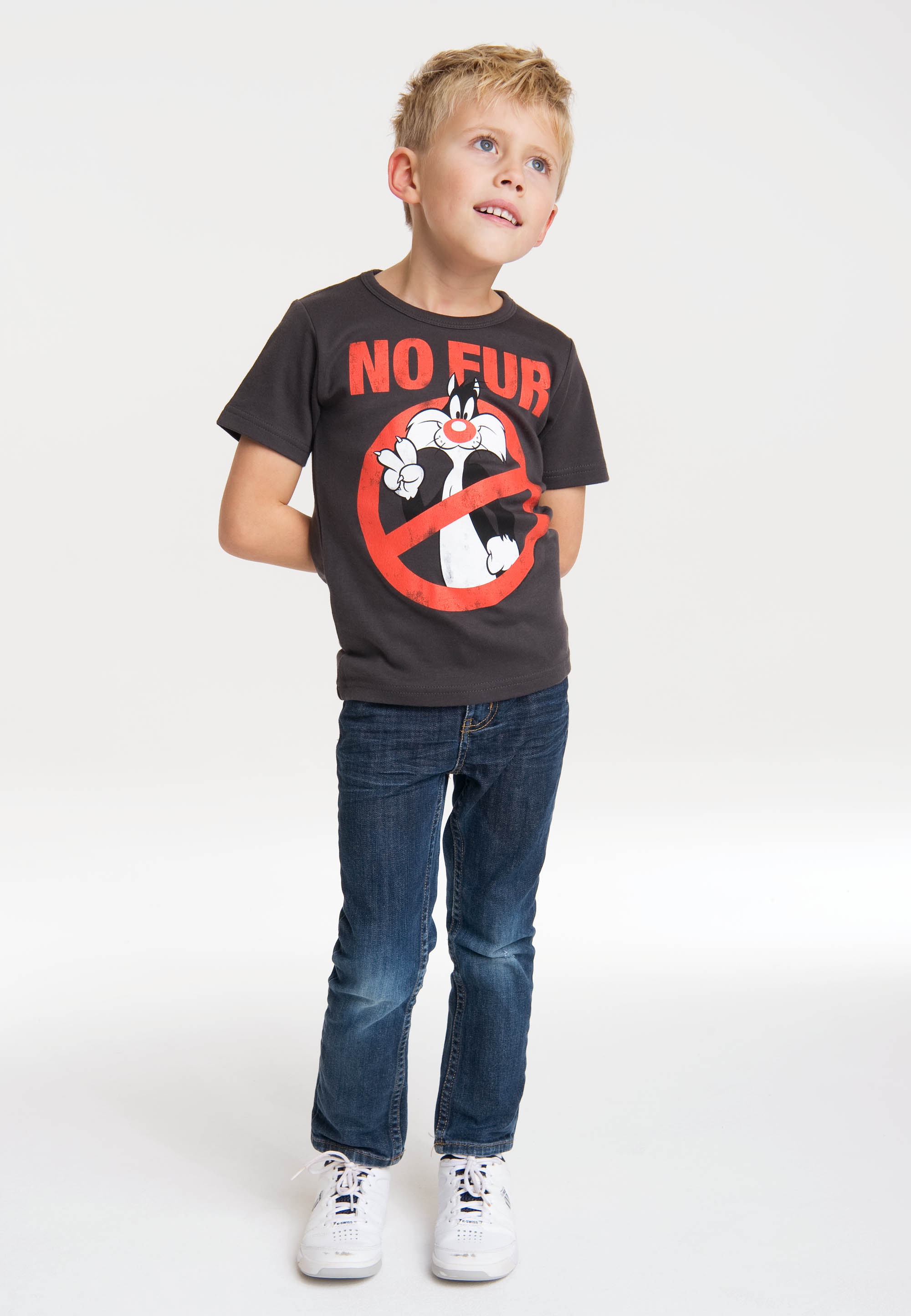 LOGOSHIRT T-Shirt »Sylvester«, mit Comic-Motiv