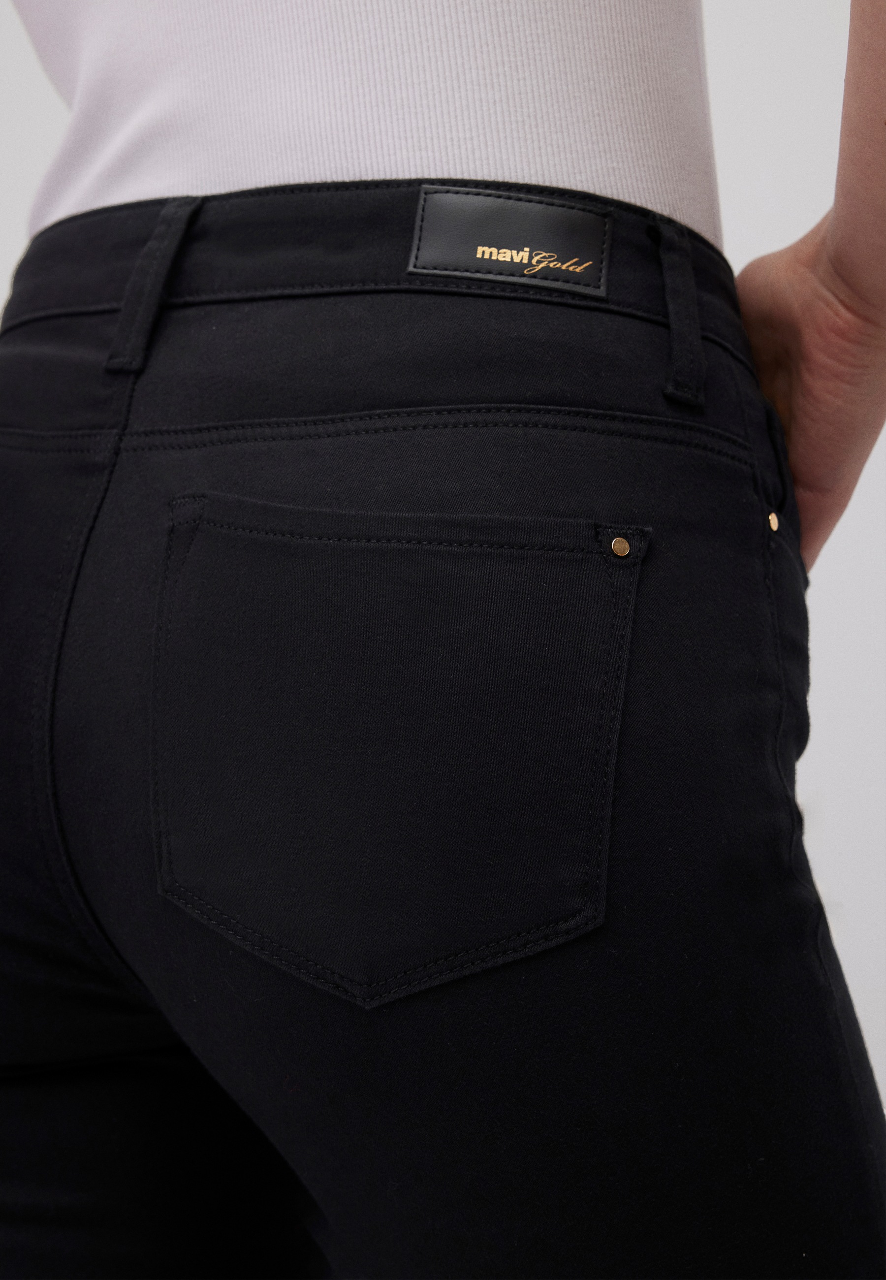 Mavi Straight-Jeans »KENDRA«, gerde Form