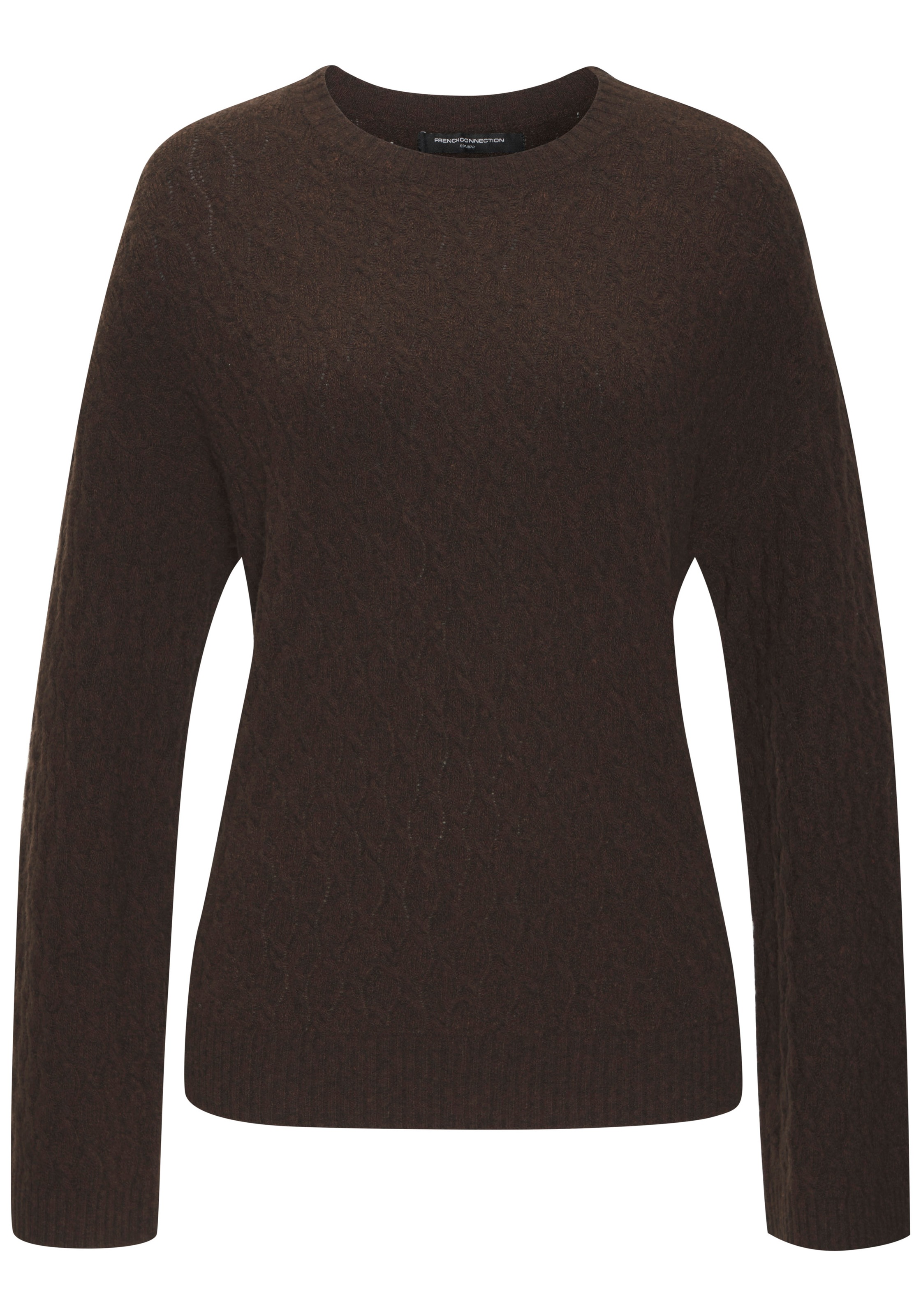 French Connection Strickpullover mit Zopfmuster, Loungewear günstig online kaufen