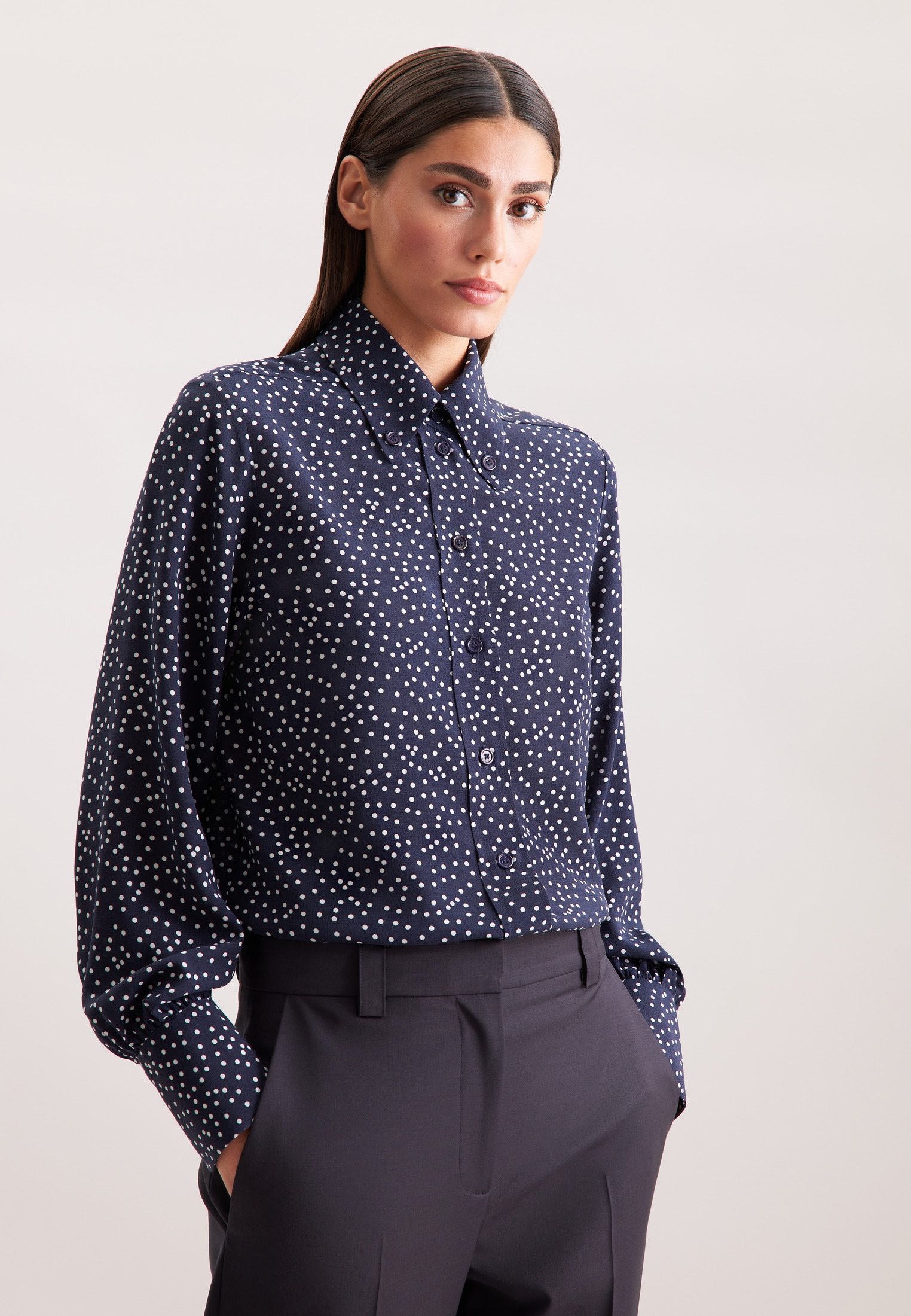 seidensticker Hemdbluse, 1/1 Druck günstig online kaufen