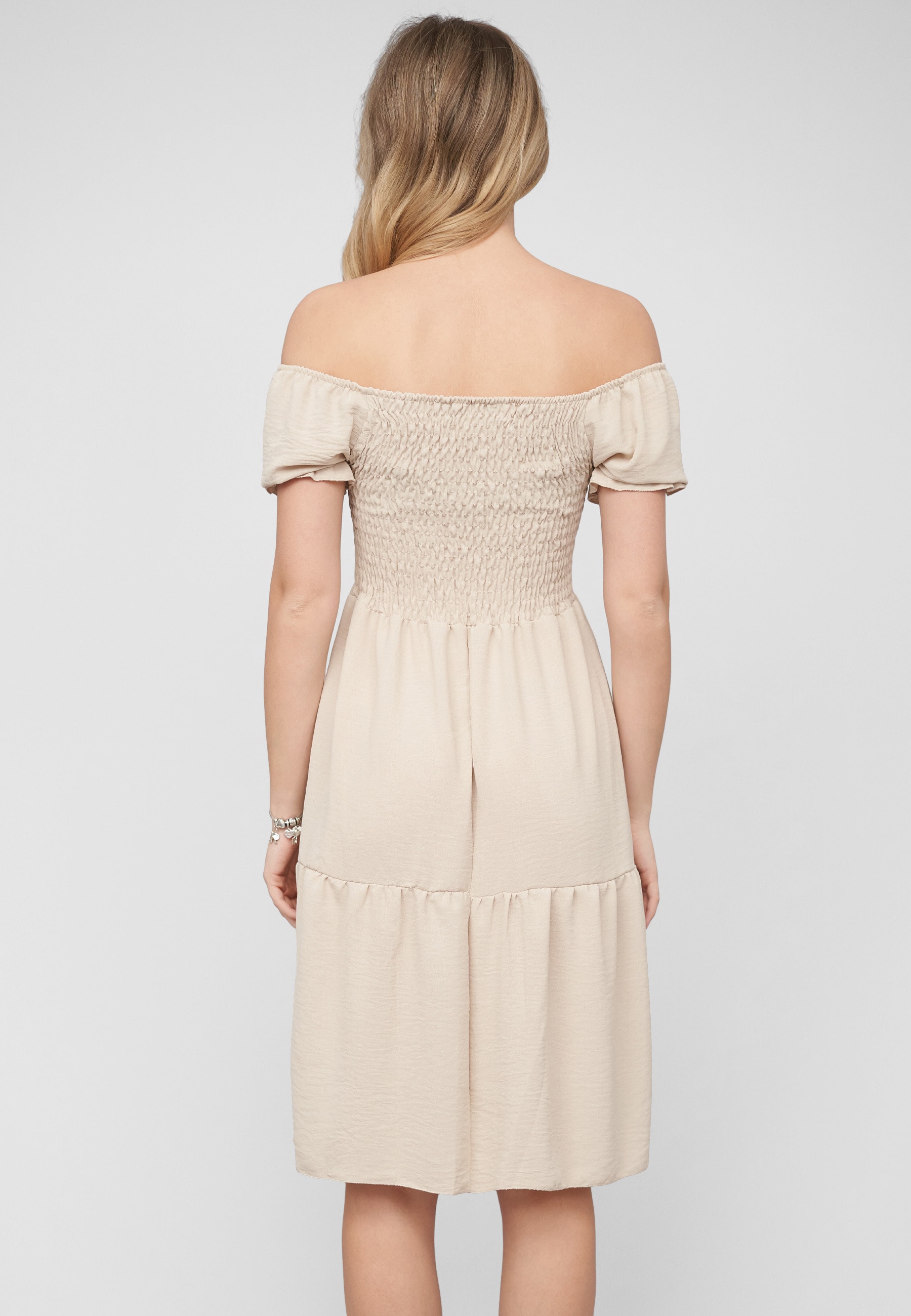 CLOUD 5IVE A-Linien-Kleid »CLOUD 5IVE Off Shoulder Dress« 1 tlg.