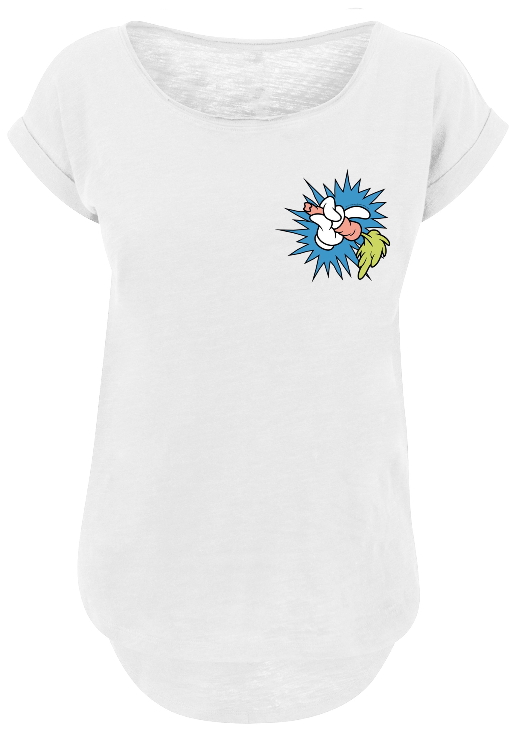 F4NT4STIC T-Shirt »Looney Tunes Bugs Bunny Carrot Breast Print«, Print