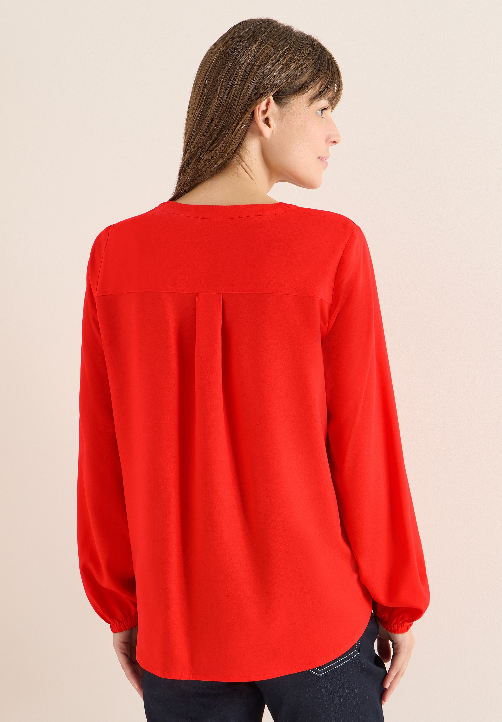 Cecil Langarmbluse aus softer Viskose