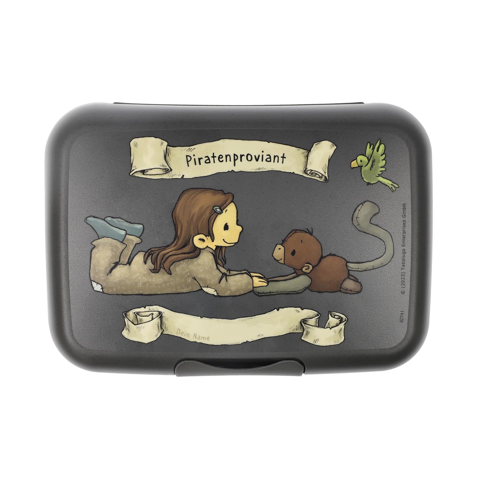 Goebel Lunchbox "Lunchbox Anouk Piratenproviant 18 x 13 x 6,5 cm beige" Handwäsche wird empfohlen