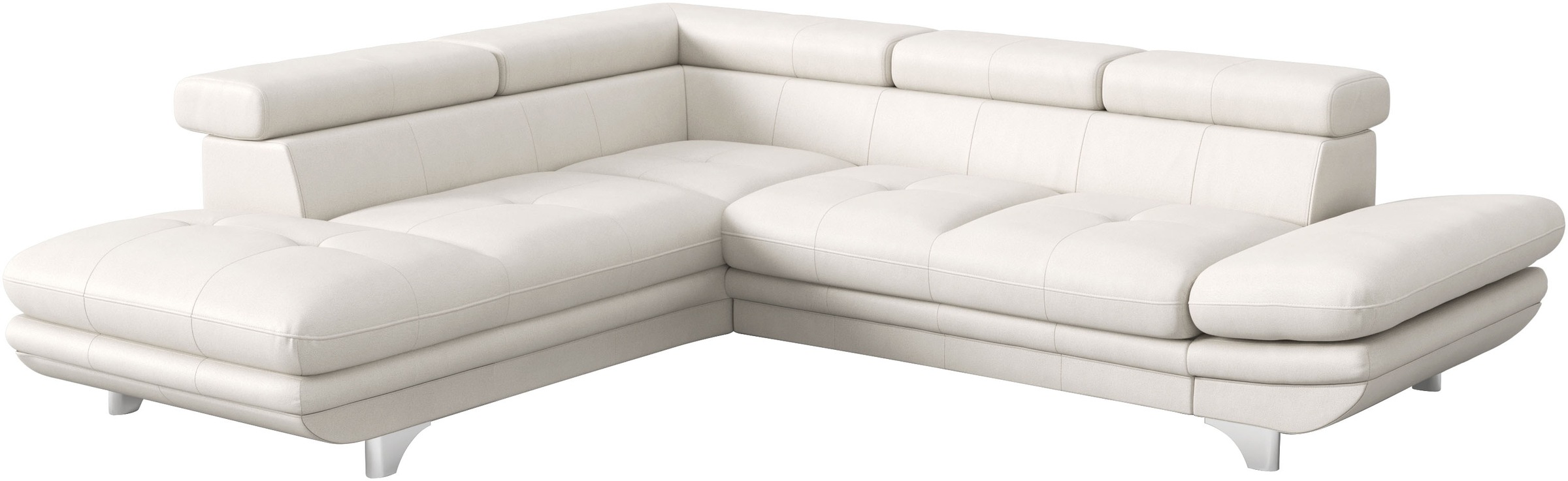 COTTA Ecksofa "Enterprise L-Form", mit Arm- & Kopfteilverstellung, wahlweis günstig online kaufen