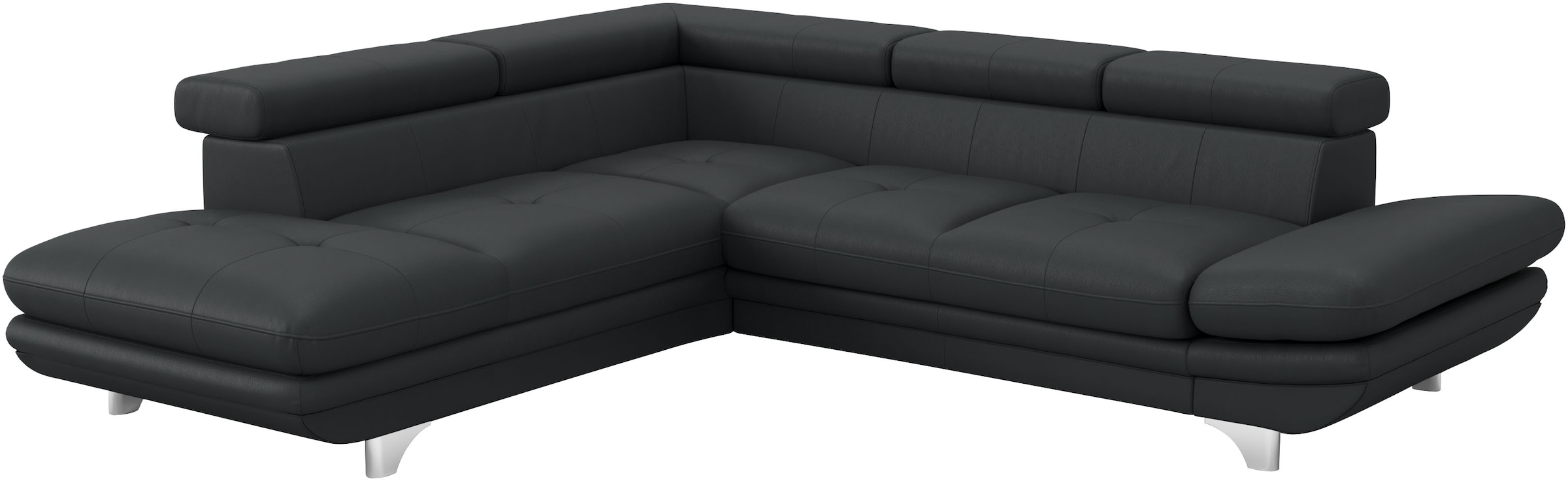 COTTA Ecksofa "Enterprise L-Form", mit Arm- & Kopfteilverstellung, wahlweis günstig online kaufen