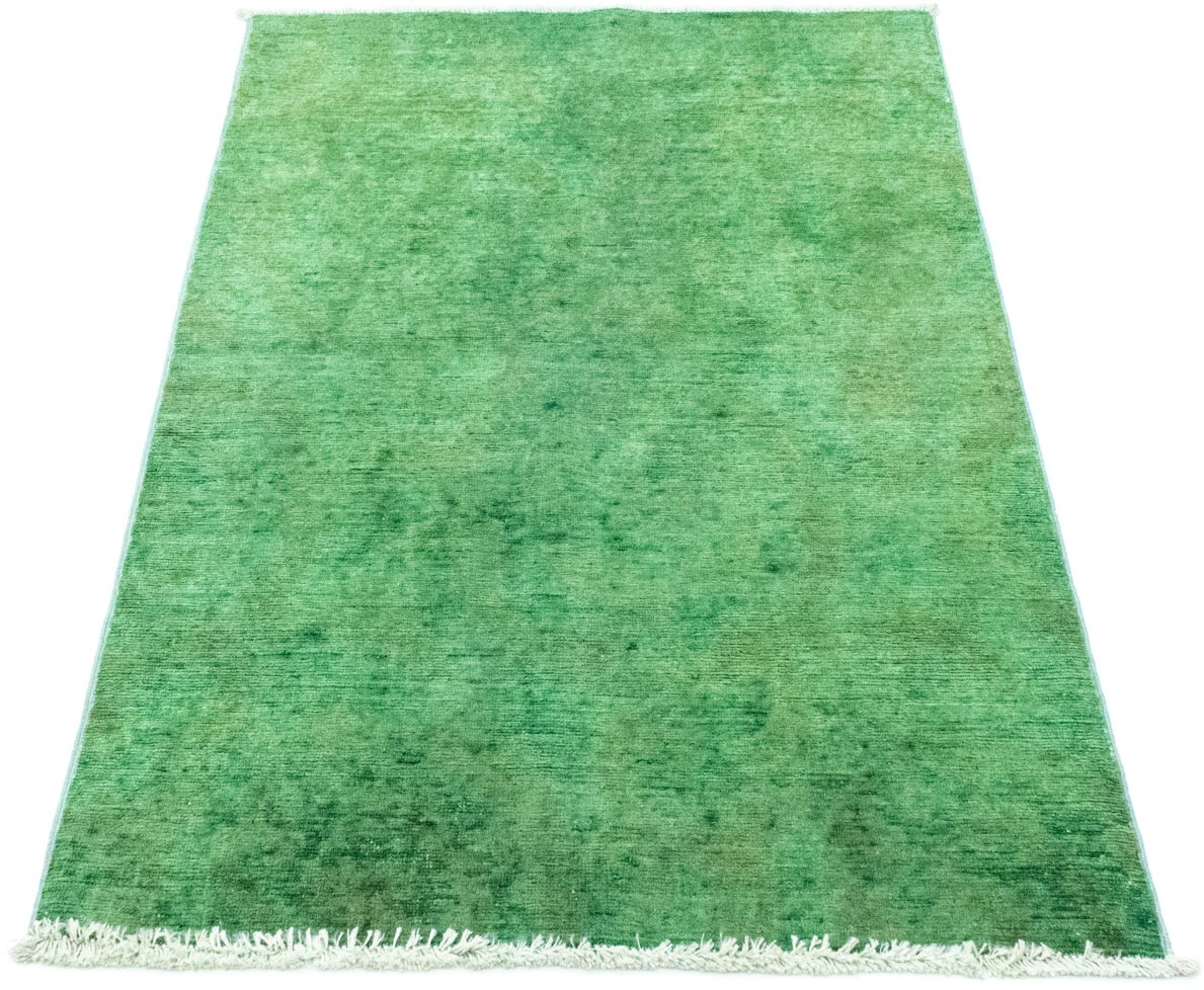 Tapis Perse Main Knotted Gris Vert 200x300 Cm - Laine Pure - Neuf Avec étiquettes