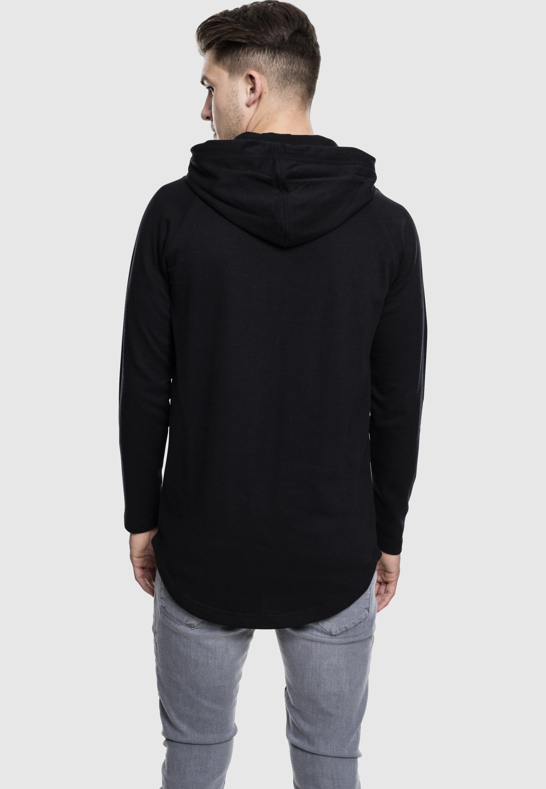 URBAN CLASSICS Hoodie »Urban Classics Herren Long Shaped Terry Hoody«, 1 Stk.
