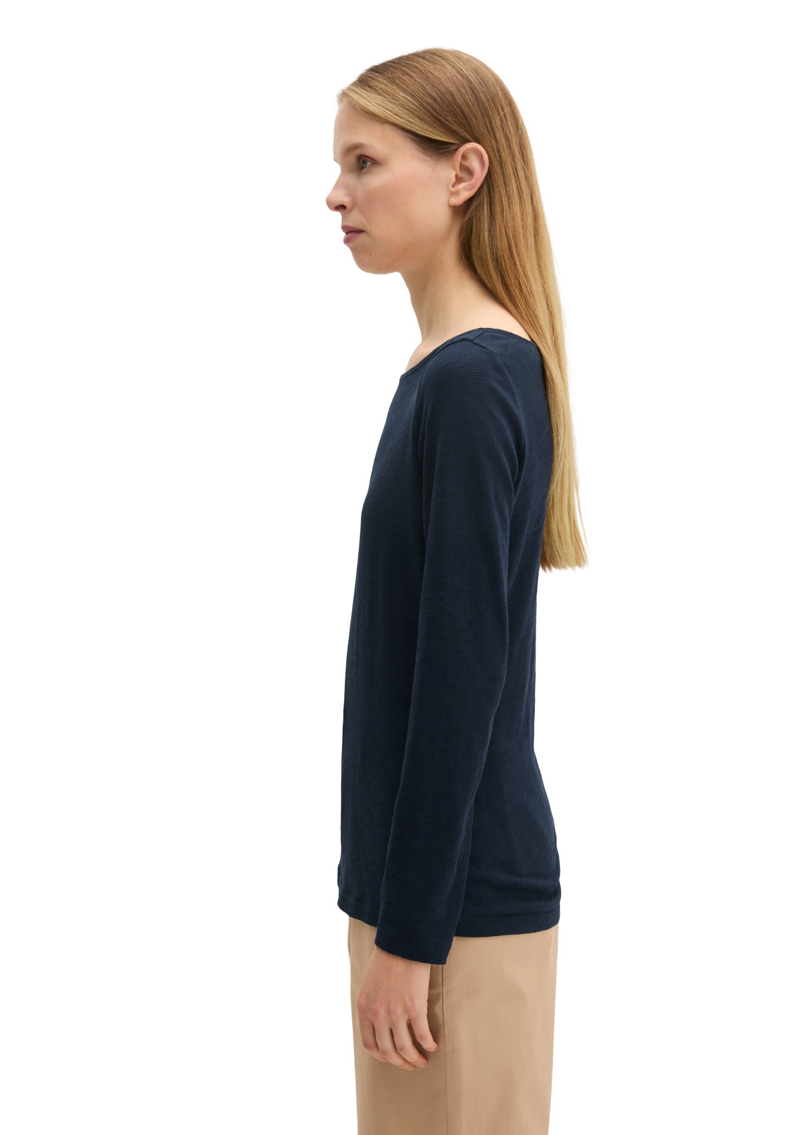 Marc OPolo Langarmshirt "aus Organic Cotton" günstig online kaufen