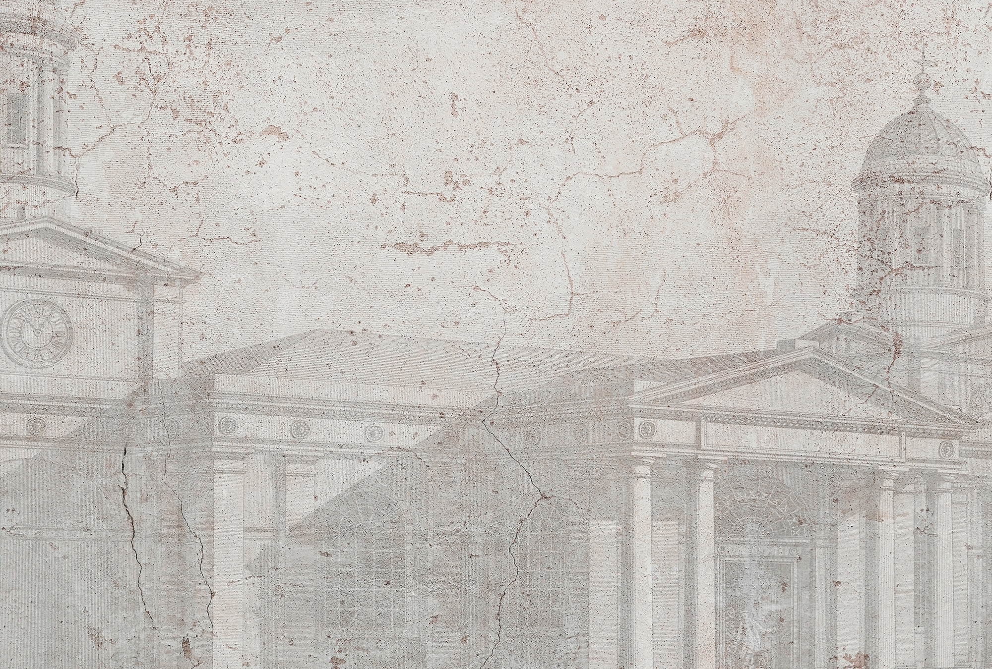 Architects Paper "Atelier 47 Old Building 1" Stadt glatt Vlies, Wand, Schräge, Decke