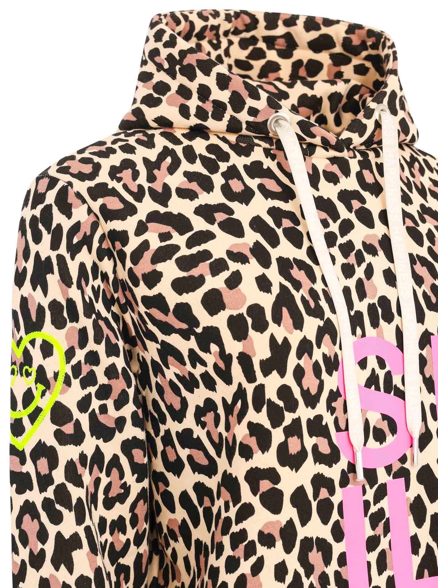 Zwillingsherz Sweater »"Alissa LEO"«, mit SMILE Print