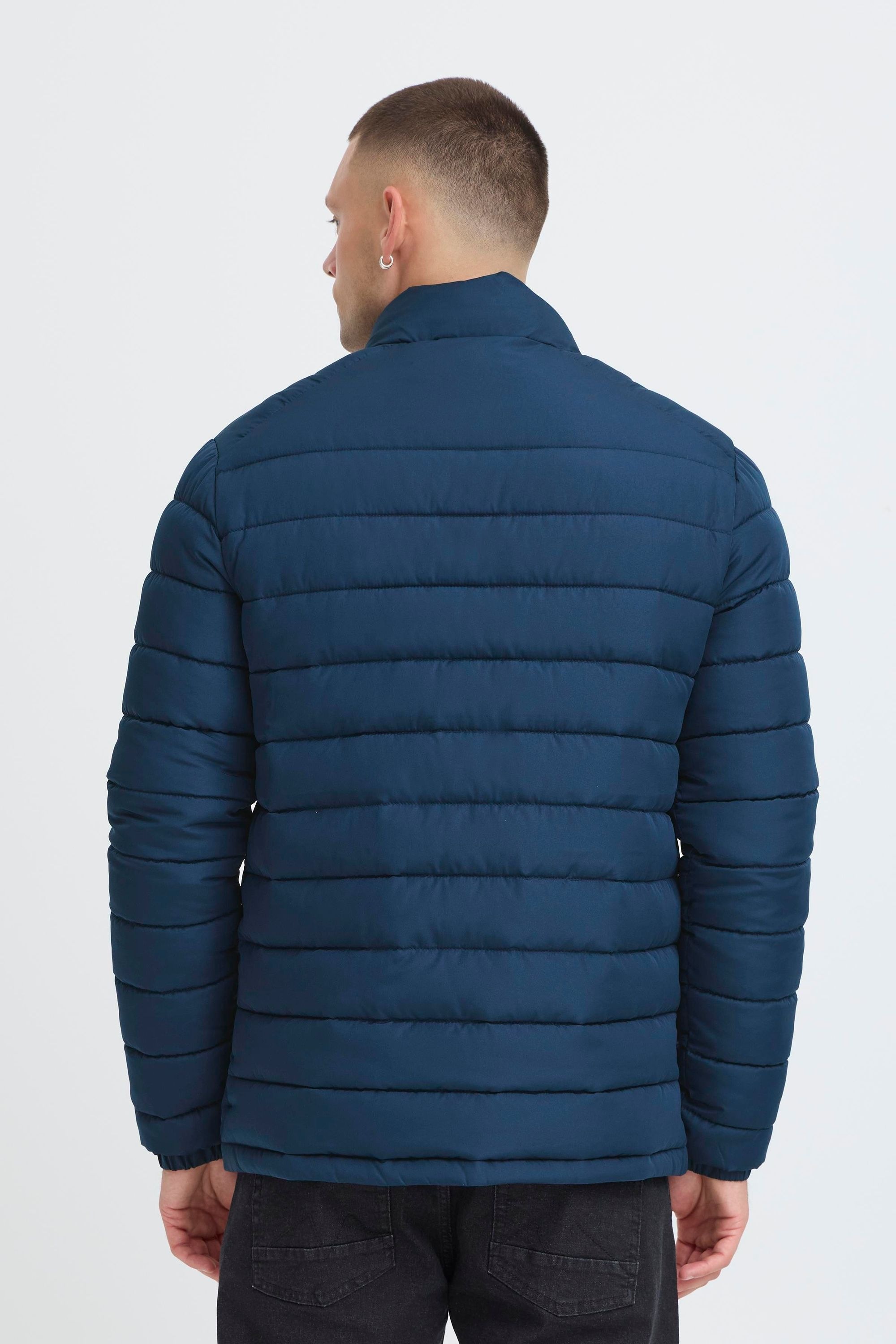 Blend Steppjacke »BHelax« ohne Kapuze Schicke Steppjacke mit Reißverschlusstaschen