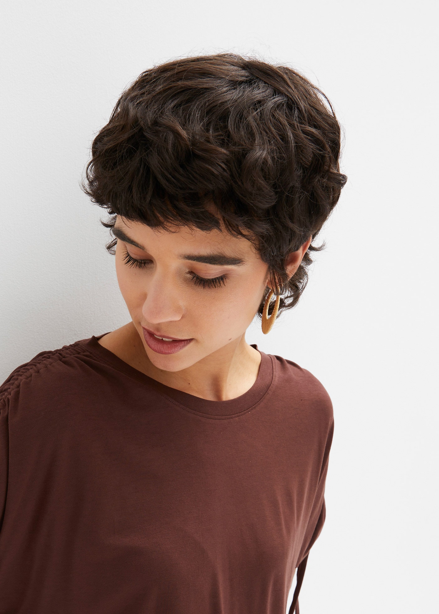 bonprix T-Shirt Shirt aus fließender Viskose