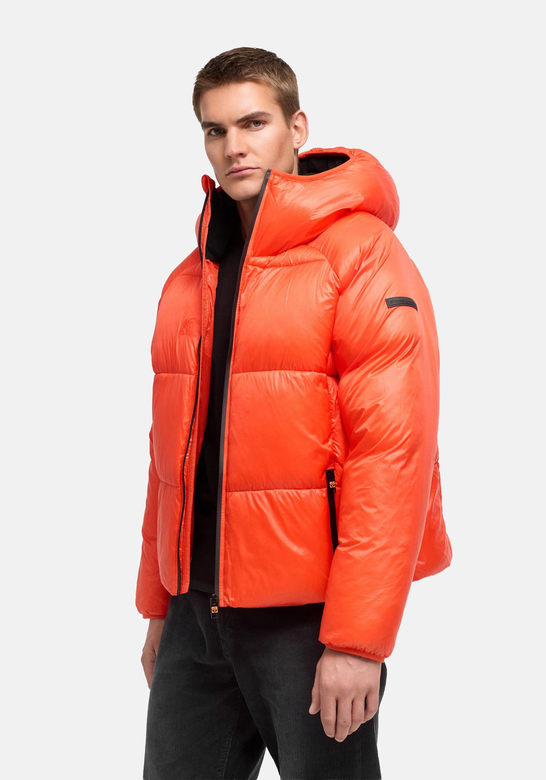 Stone Harbour Outdoorjacke »Ziruus XX« mit Kapuze Warme Herren Steppjacke mit verstellbarem Saum