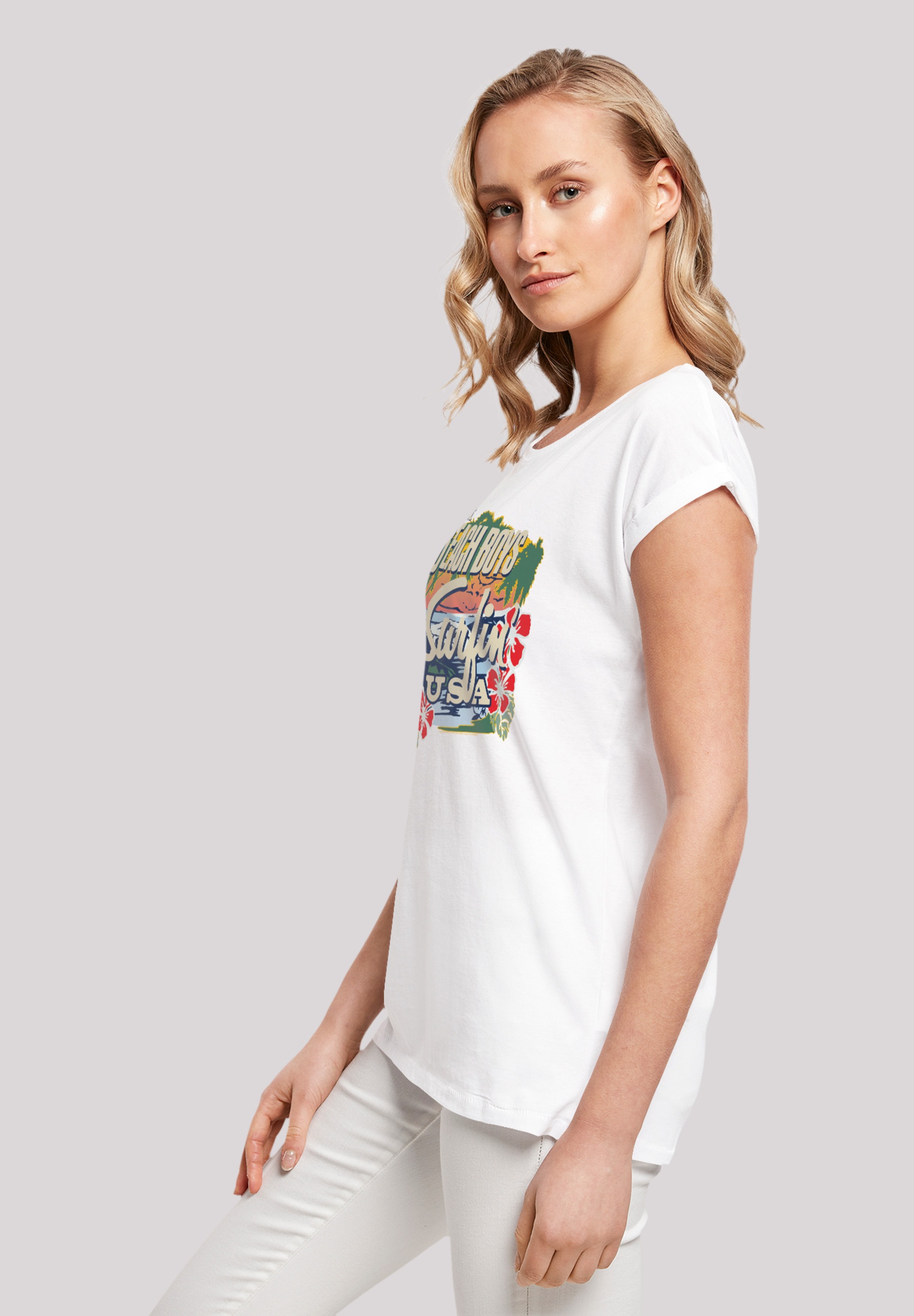 F4NT4STIC T-Shirt »The Beach Boys Musik Band Tropical« Premium Qualität