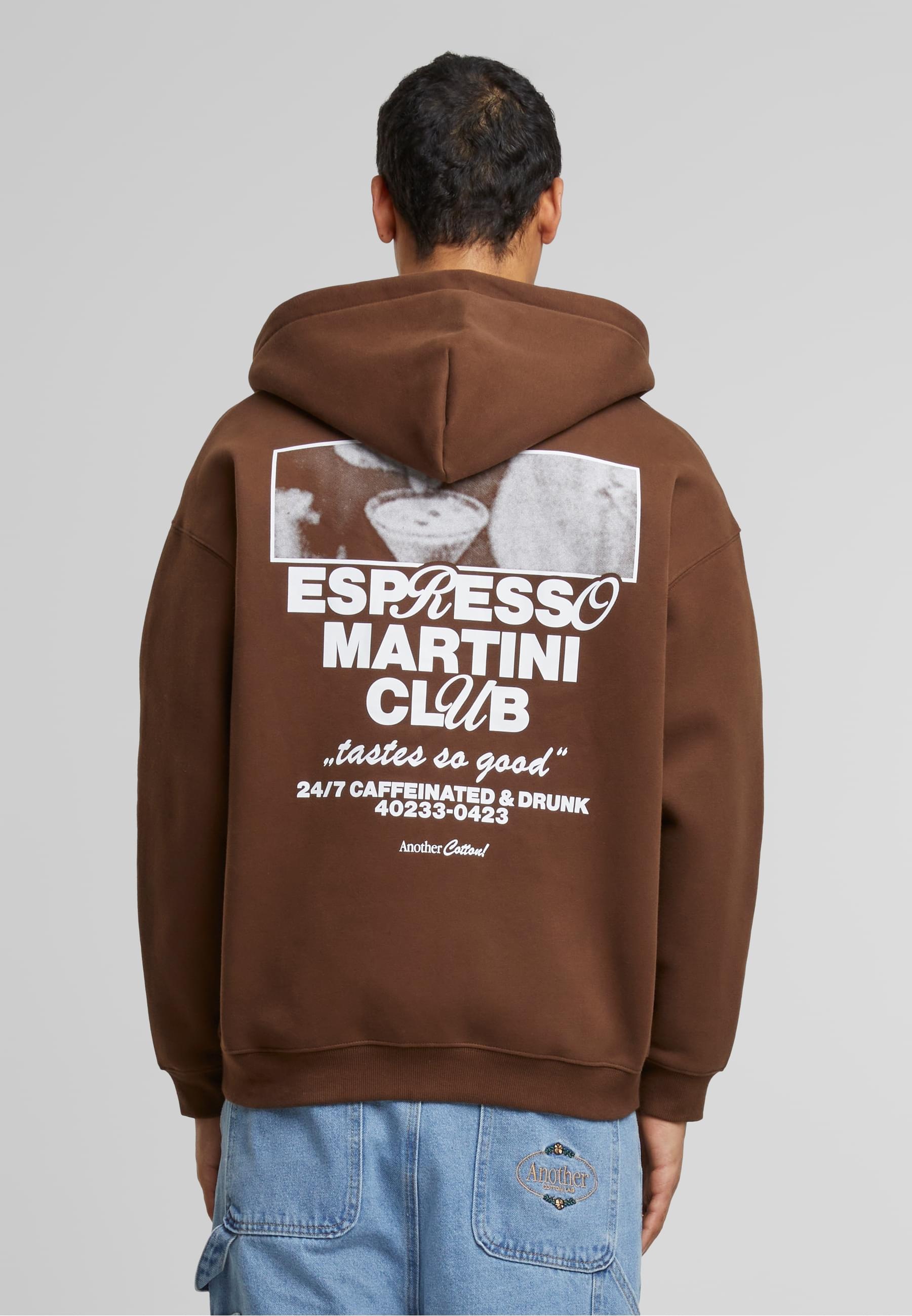 Another Cotton Lab Kapuzensweatshirt »Another Cotton Lab Espresso Martini Oversized Zip Hoodie«, (1 tlg.)