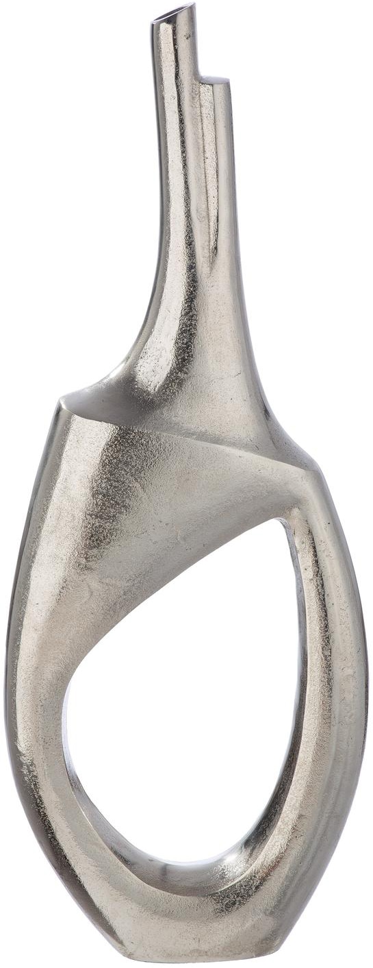 GILDE Bodenvase "Lochvase, "Haydon", Aluminium"