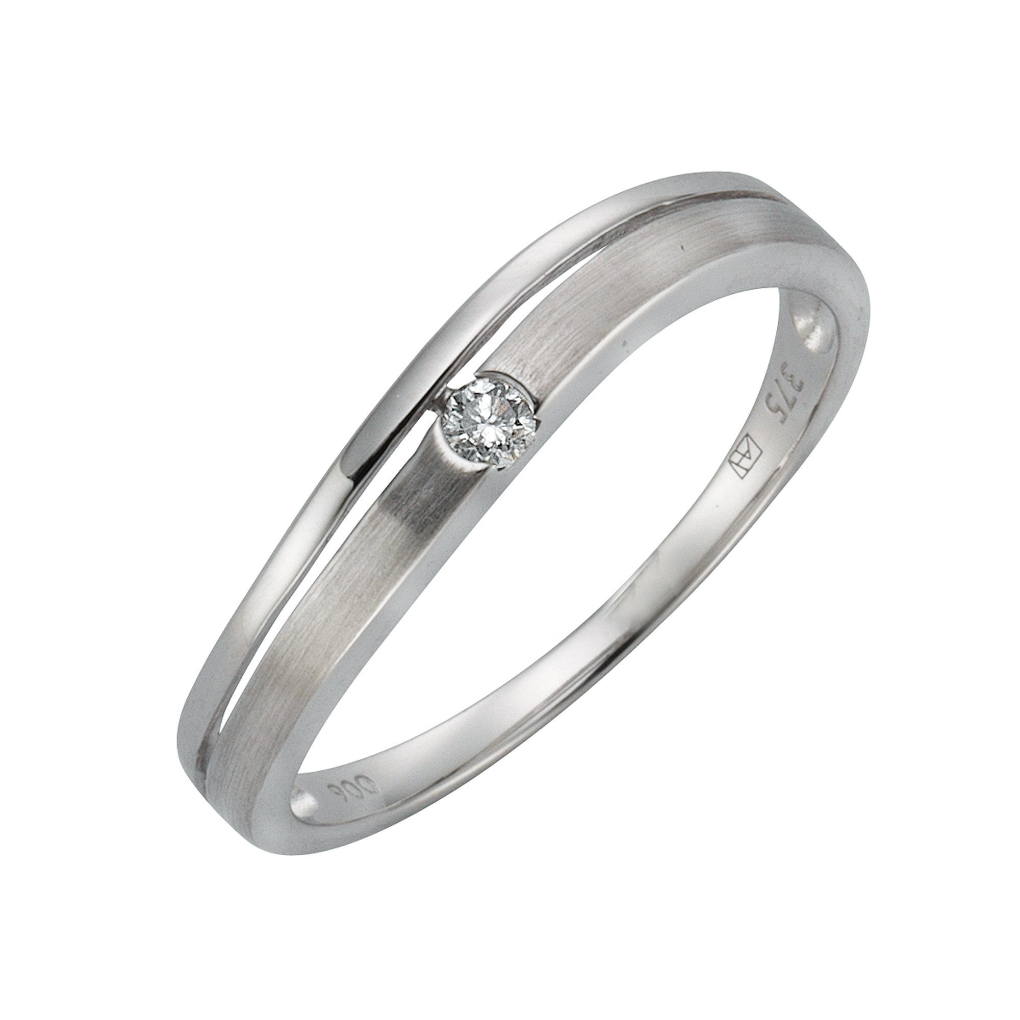 Diamonds by Ellen K. Verlobungsring »375/- Weißgold Brillant 0,06ct.« kaufen