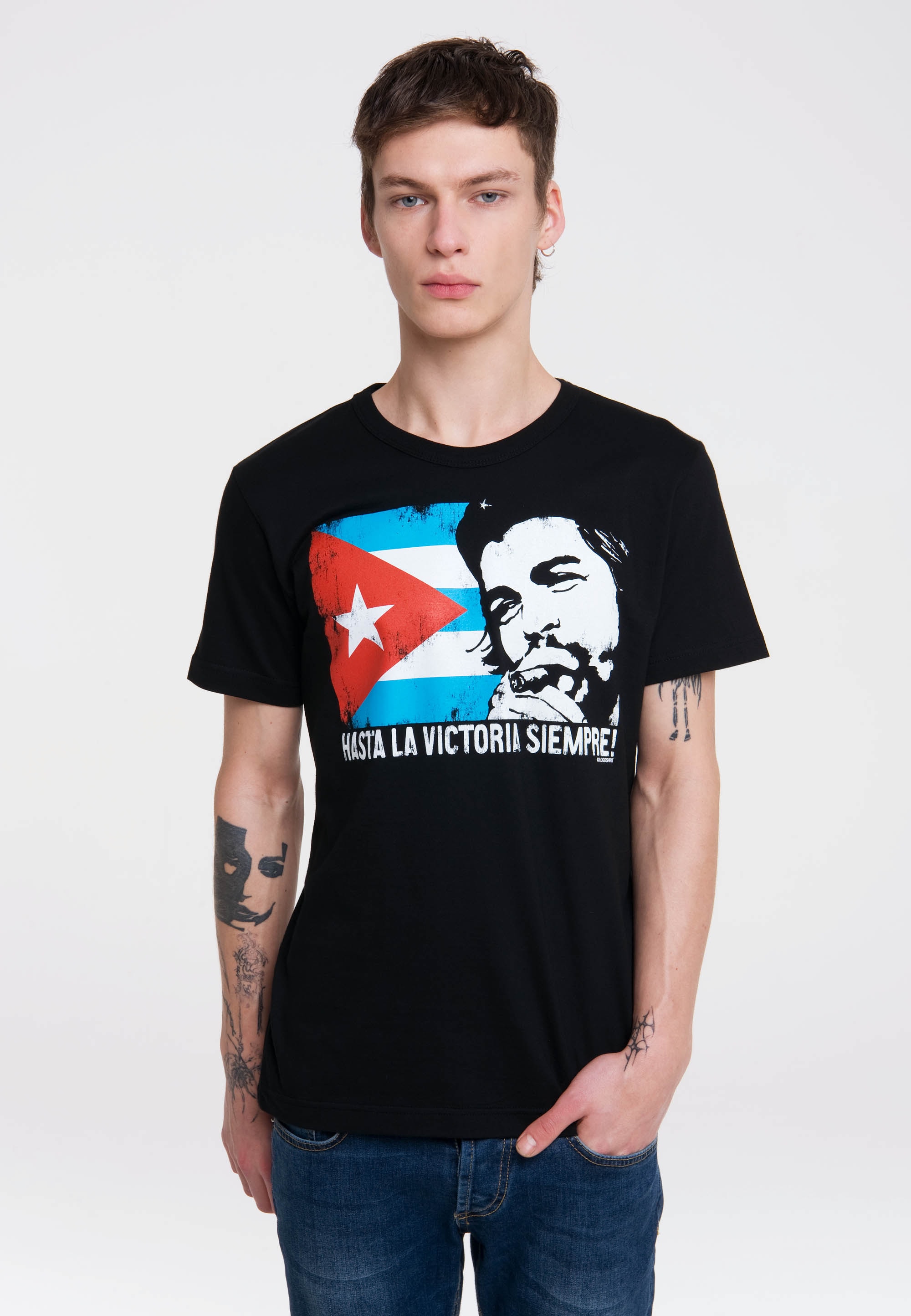 T-Shirt »Che Guevara - Cuban Flag«, mit lässigem Aufdruck