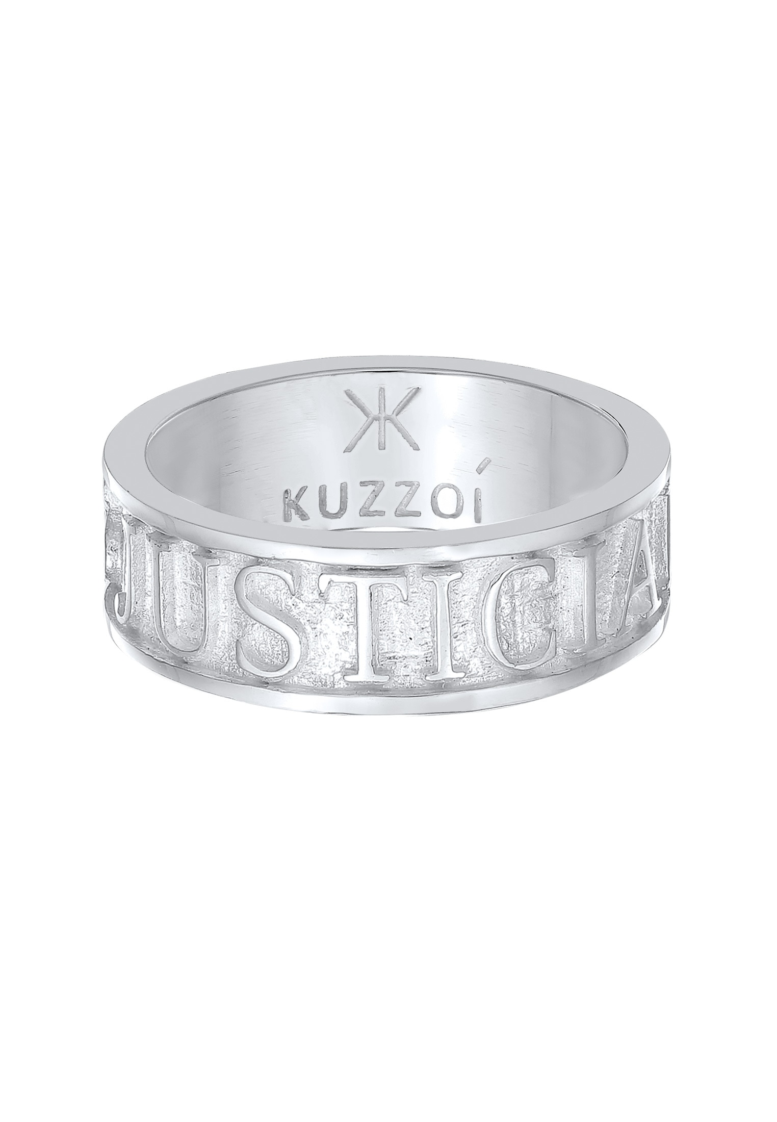 Kuzzoi Silberring »Herren Bandring Schriftzug 925 Silber« online kaufen |  BAUR | Silberringe