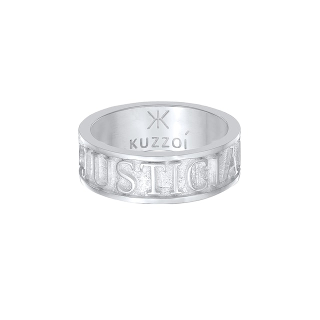 Kuzzoi Silberring »Herren Bandring Schriftzug 925 Silber« online kaufen |  BAUR